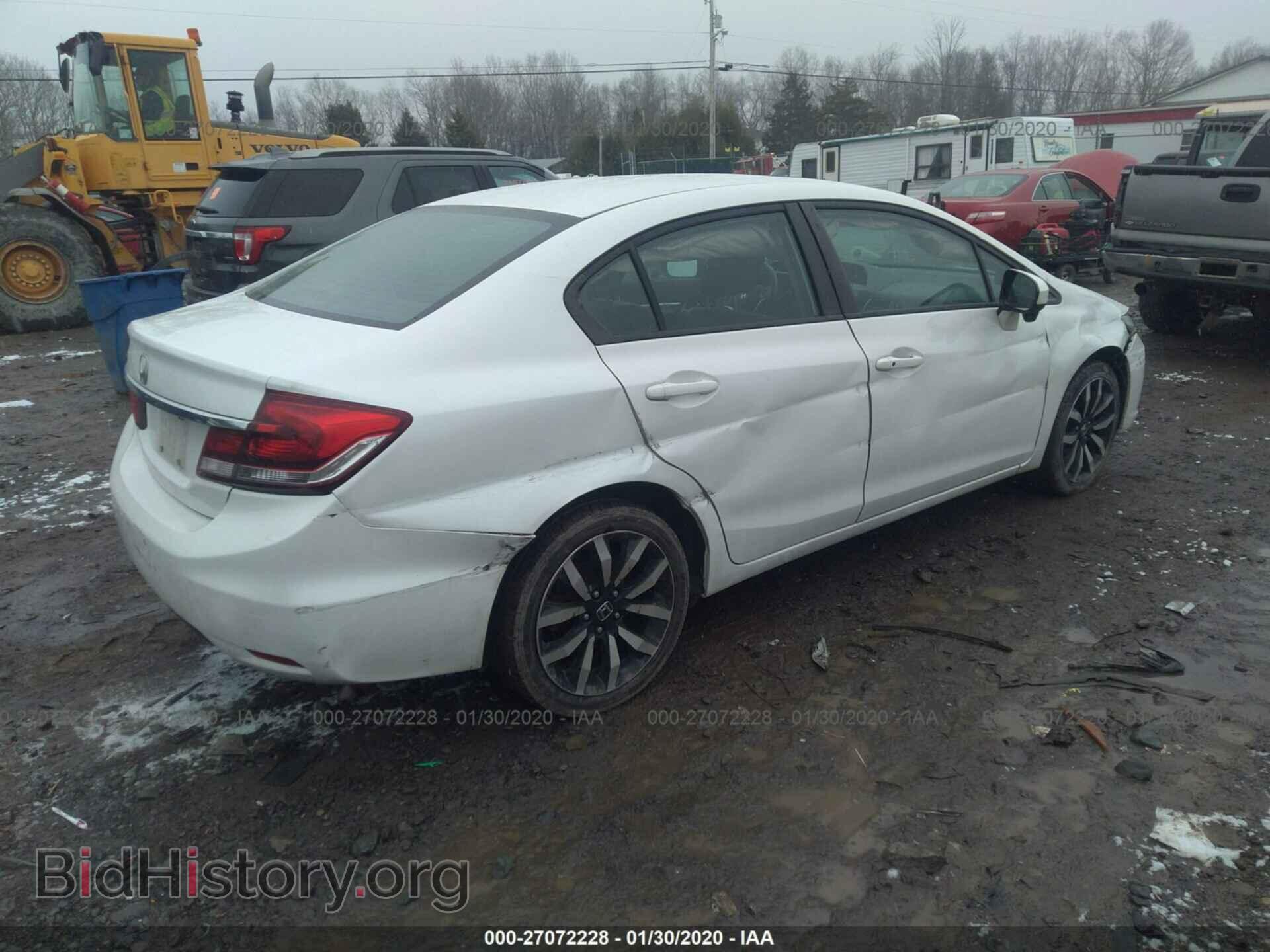2014 HONDA CIVIC - VIN: 19XFB2F98EE009369 - Фото 4