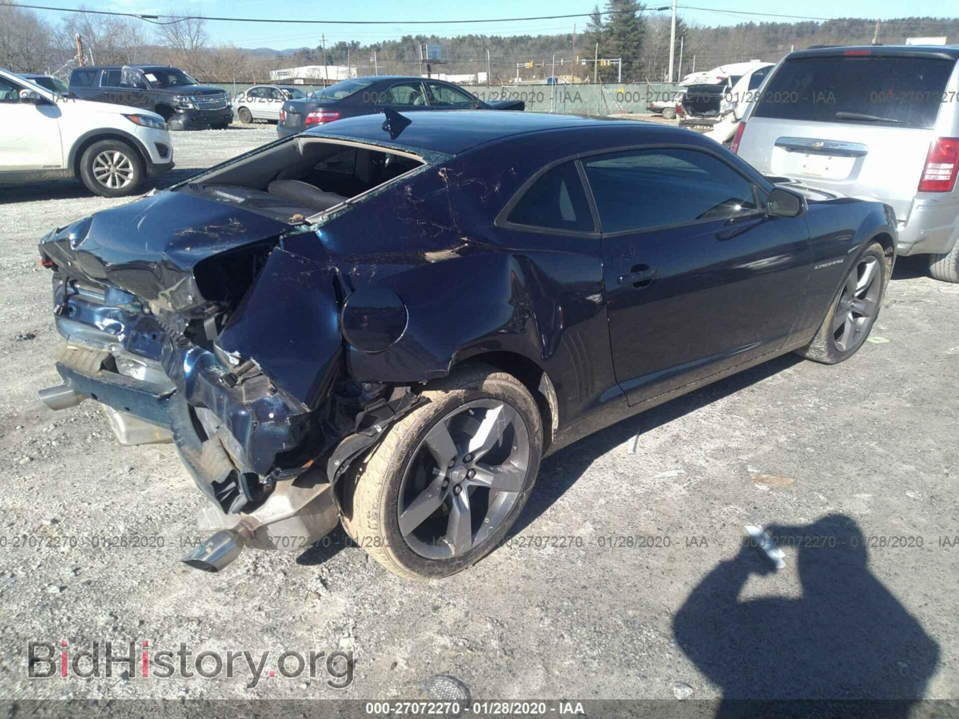 2012 CHEVROLET CAMARO - VIN: 2G1FK1EJ9C9168332 - Фото 4