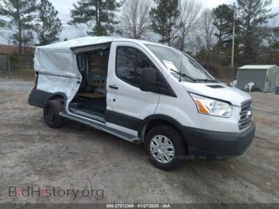 2019 Ford TRANSIT T-250, белый — VIN 1FTYR1YM7KKA50956, IAAI