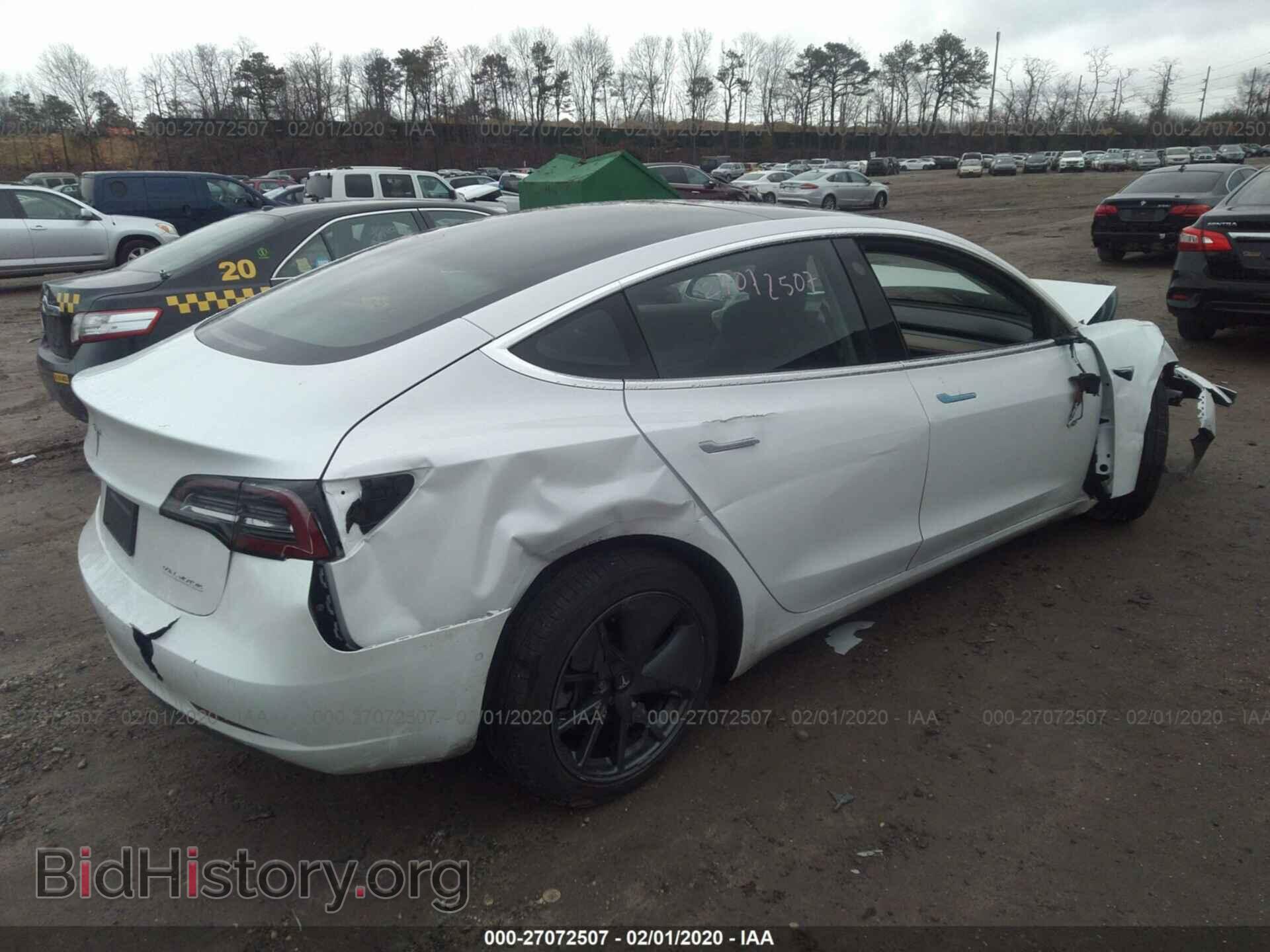 2019 TESLA MODEL 3 - VIN: 5YJ3E1EB2KF418398 - Фото 4