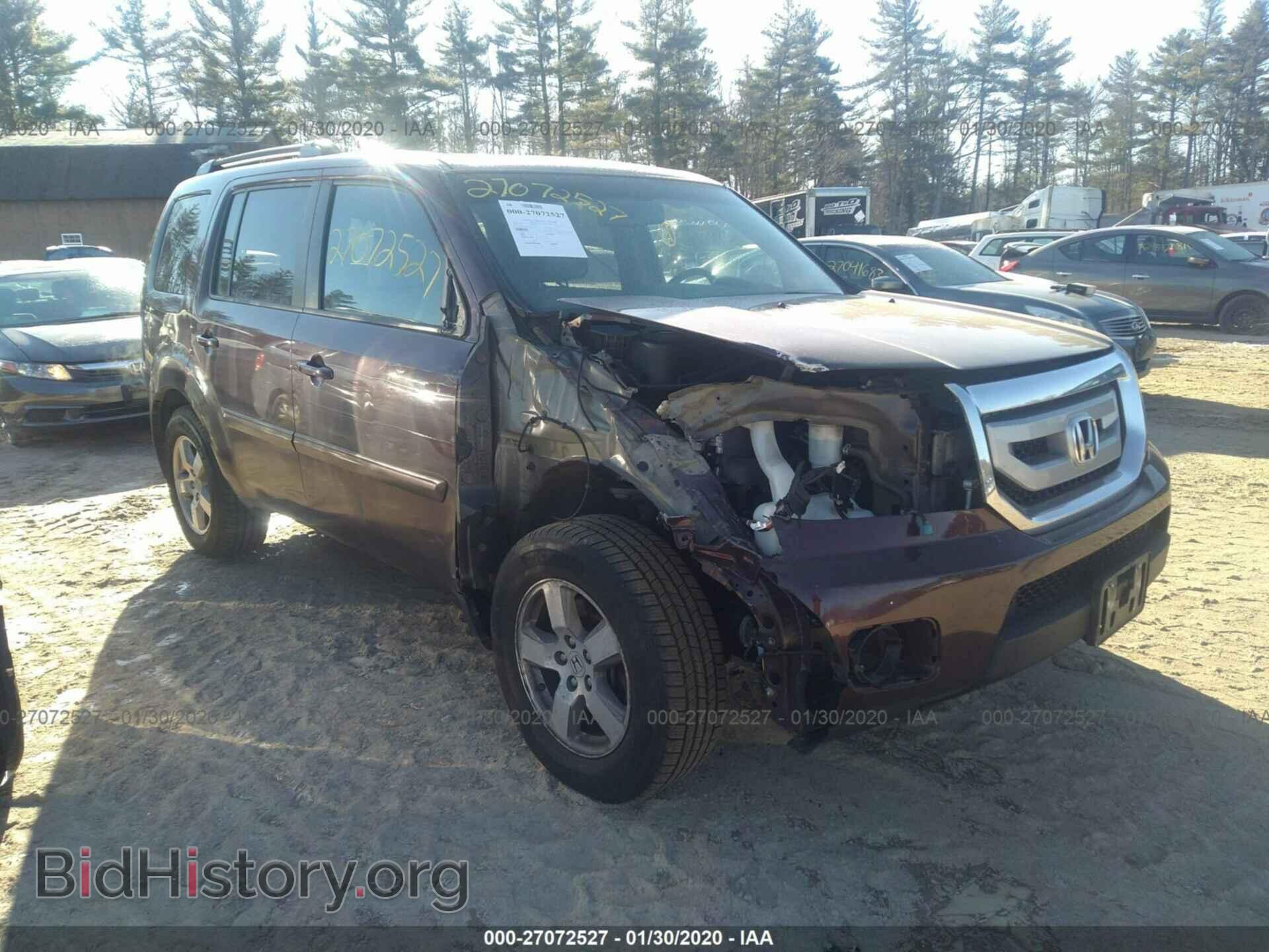 Фотография 5FNYF4H66BB087389 - HONDA PILOT 2011