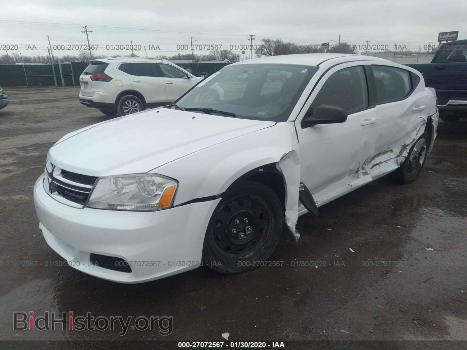 2013 DODGE AVENGER - VIN: 1C3CDZAB3DN533964 - Фото 2