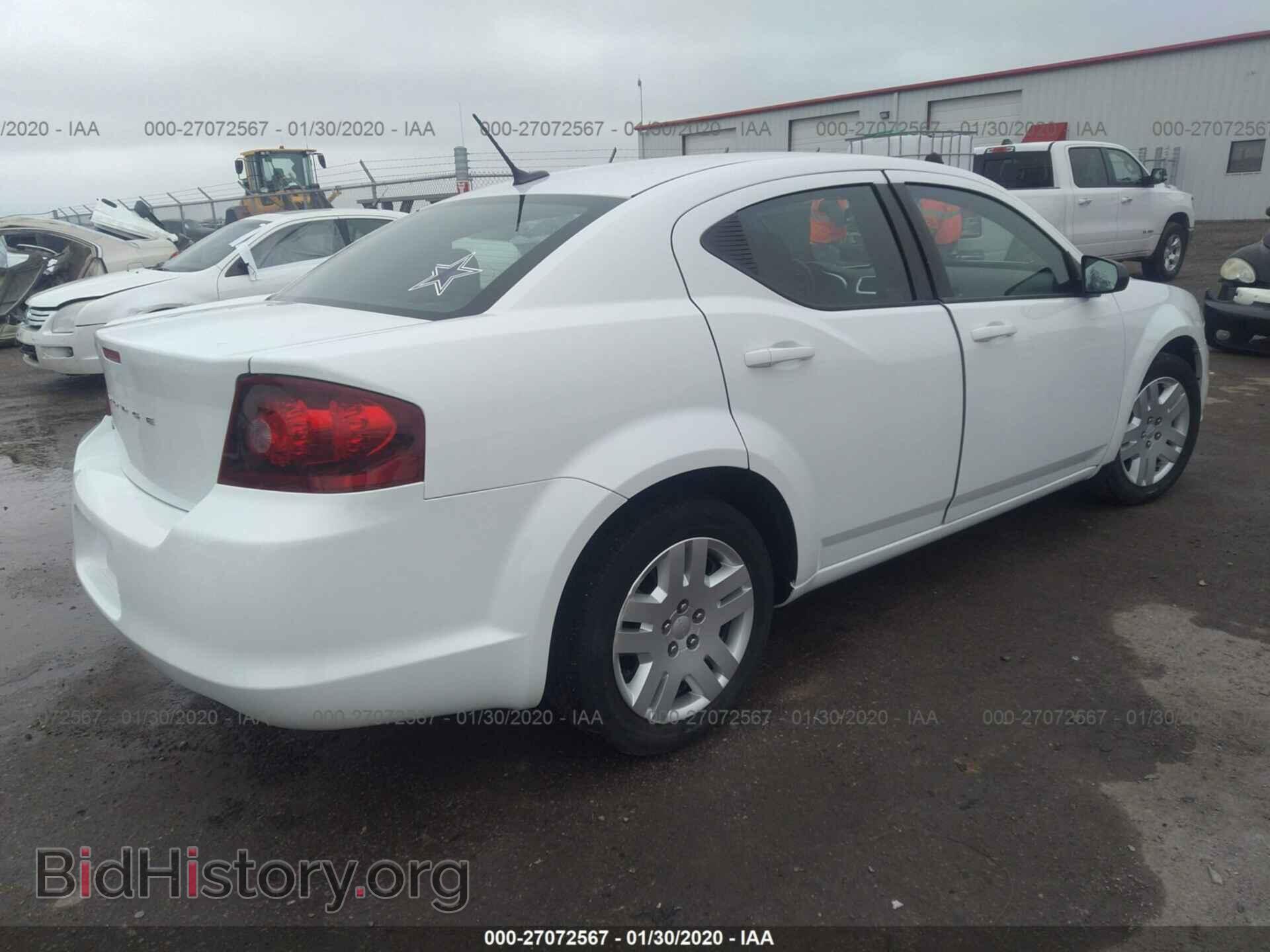 2013 DODGE AVENGER - VIN: 1C3CDZAB3DN533964 - Фото 4