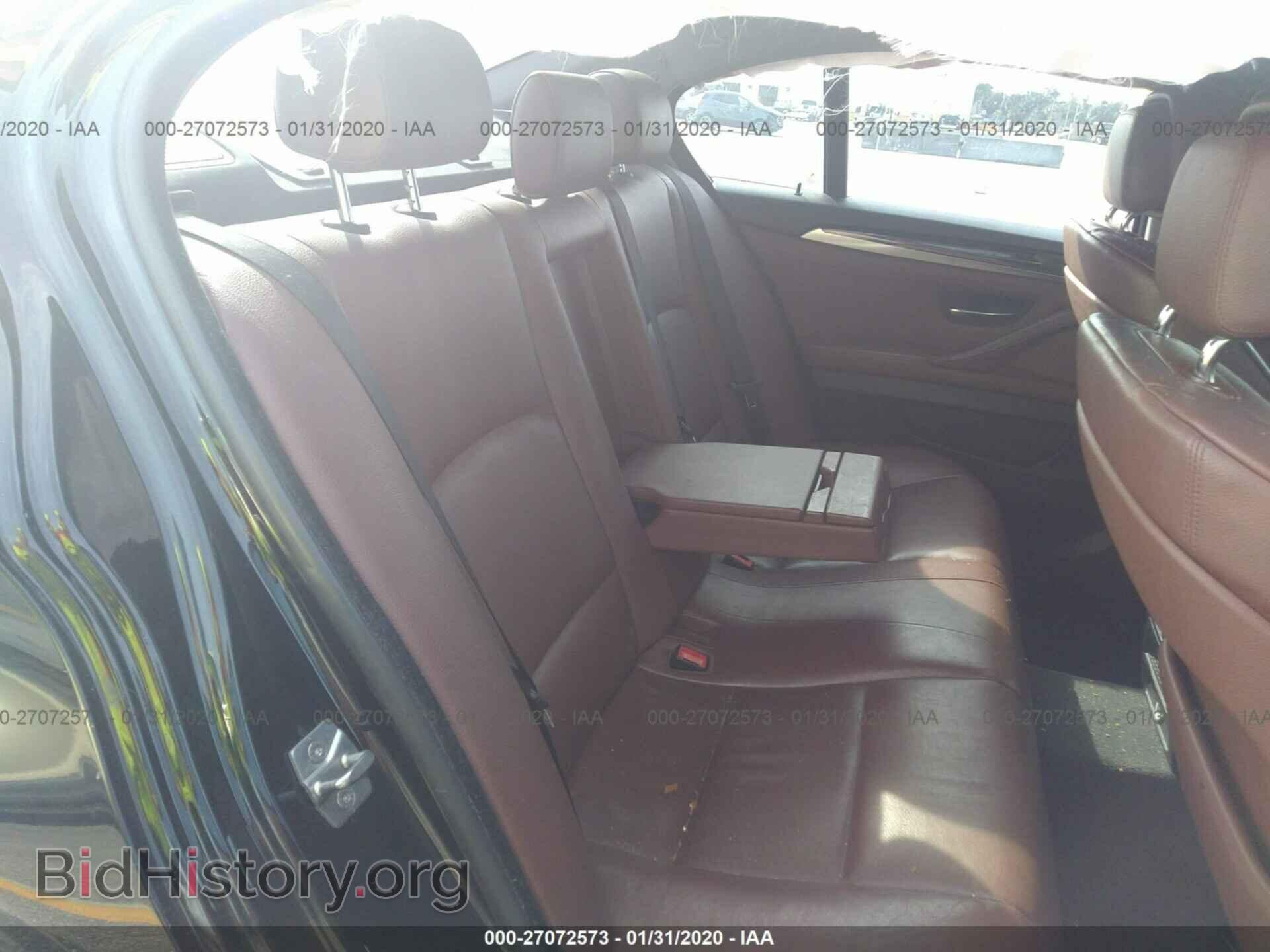 2011 BMW 528 - VIN: WBAFR1C55BC740106 - Фото 8