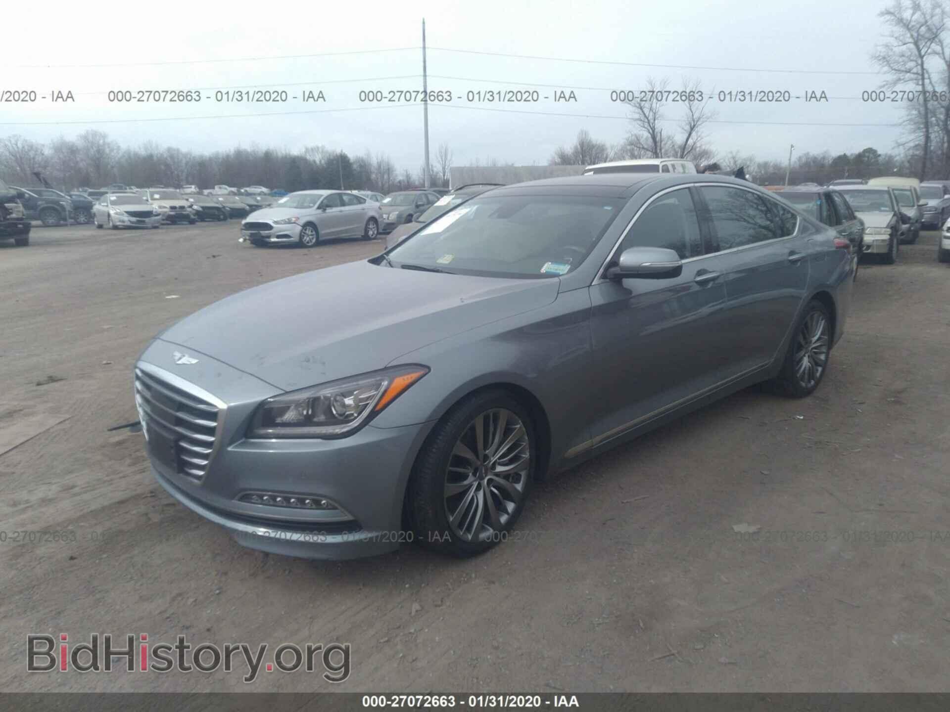 2015 HYUNDAI GENESIS - VIN: KMHGN4JF9FU051925 - Фото 2