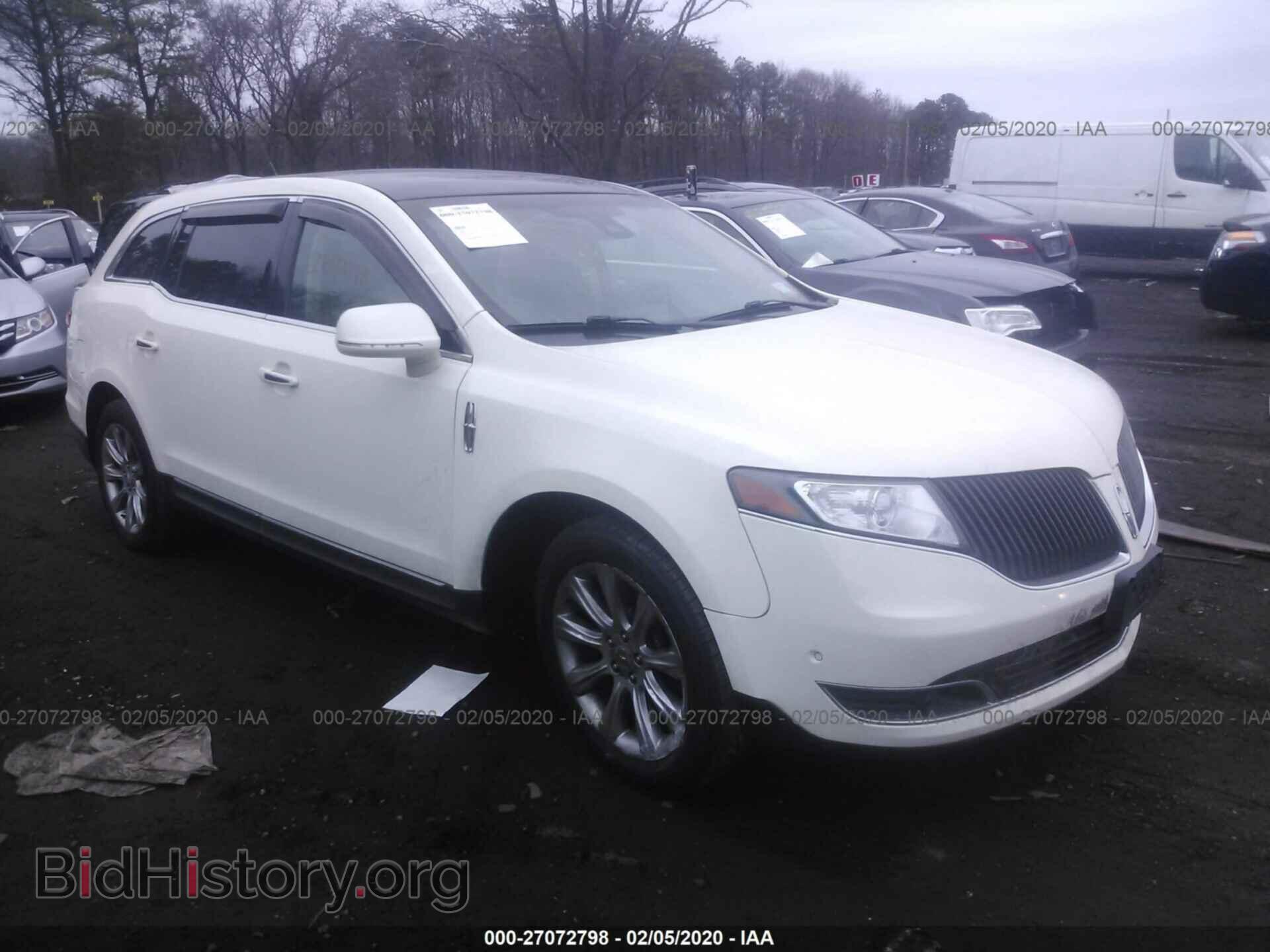 Фотография 2LMHJ5AT7DBL52521 - LINCOLN MKT 2013