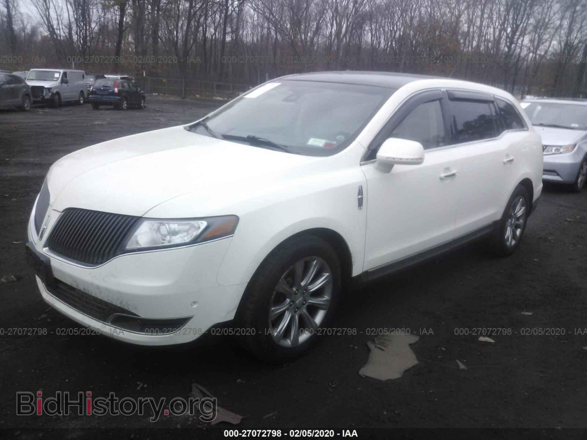 2013 LINCOLN MKT - VIN: 2LMHJ5AT7DBL52521 - Фото 2