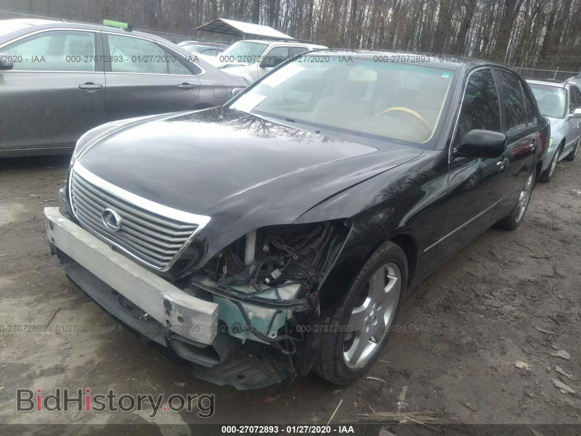 2005 LEXUS LS - VIN: JTHBN36F055023777 - Фото 2