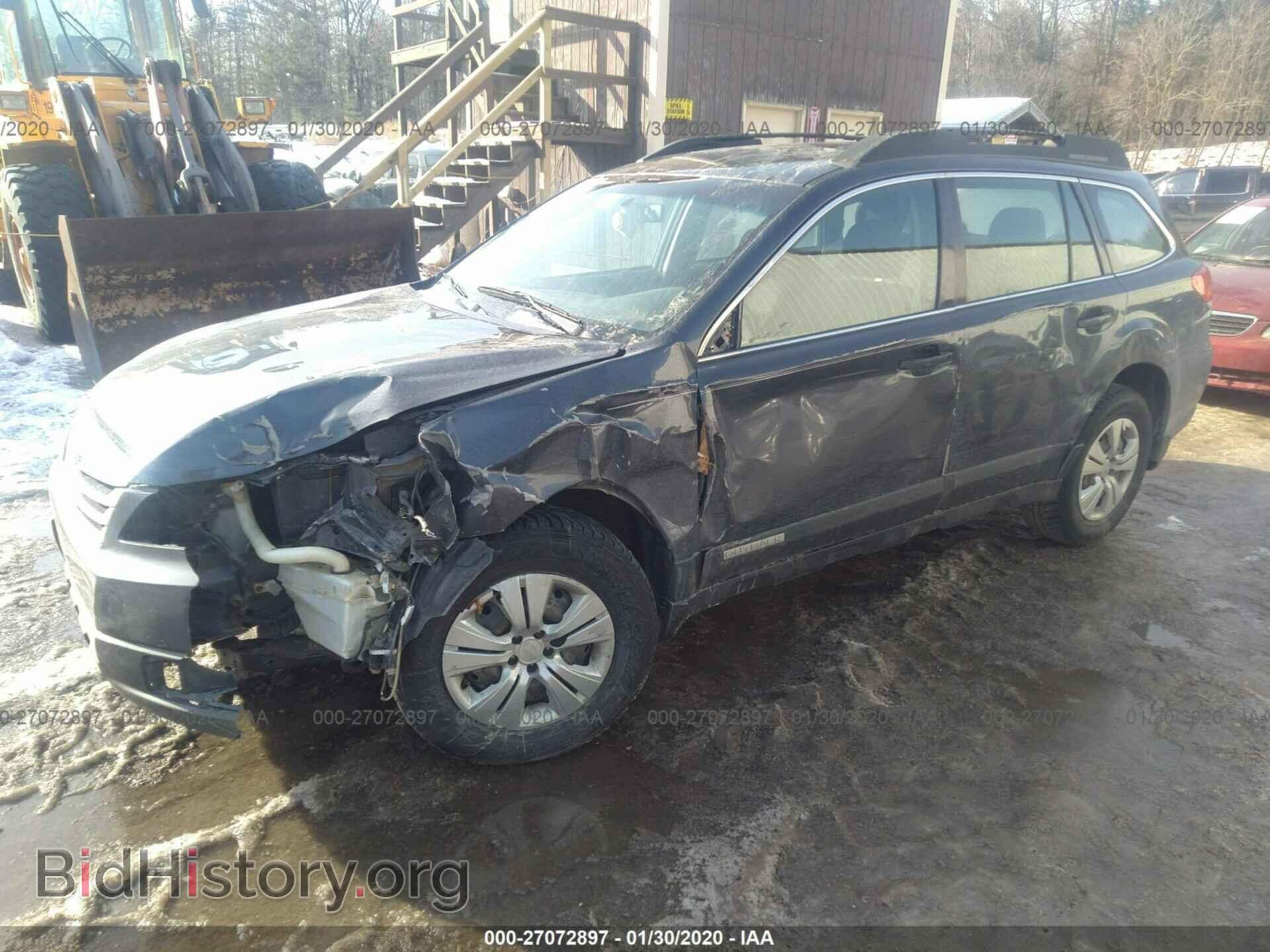 2011 SUBARU OUTBACK - VIN: 4S4BRBAC0B3330026 - Фото 2