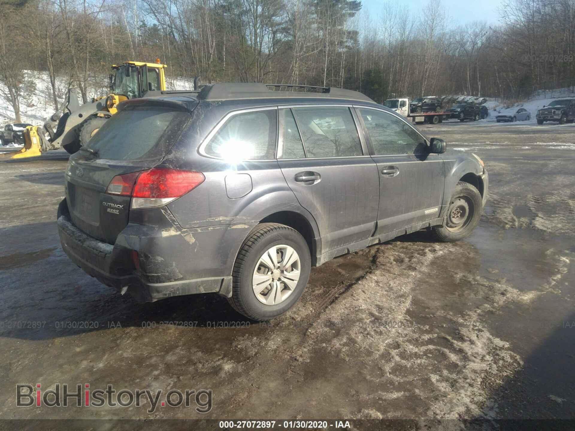 2011 SUBARU OUTBACK - VIN: 4S4BRBAC0B3330026 - Фото 4