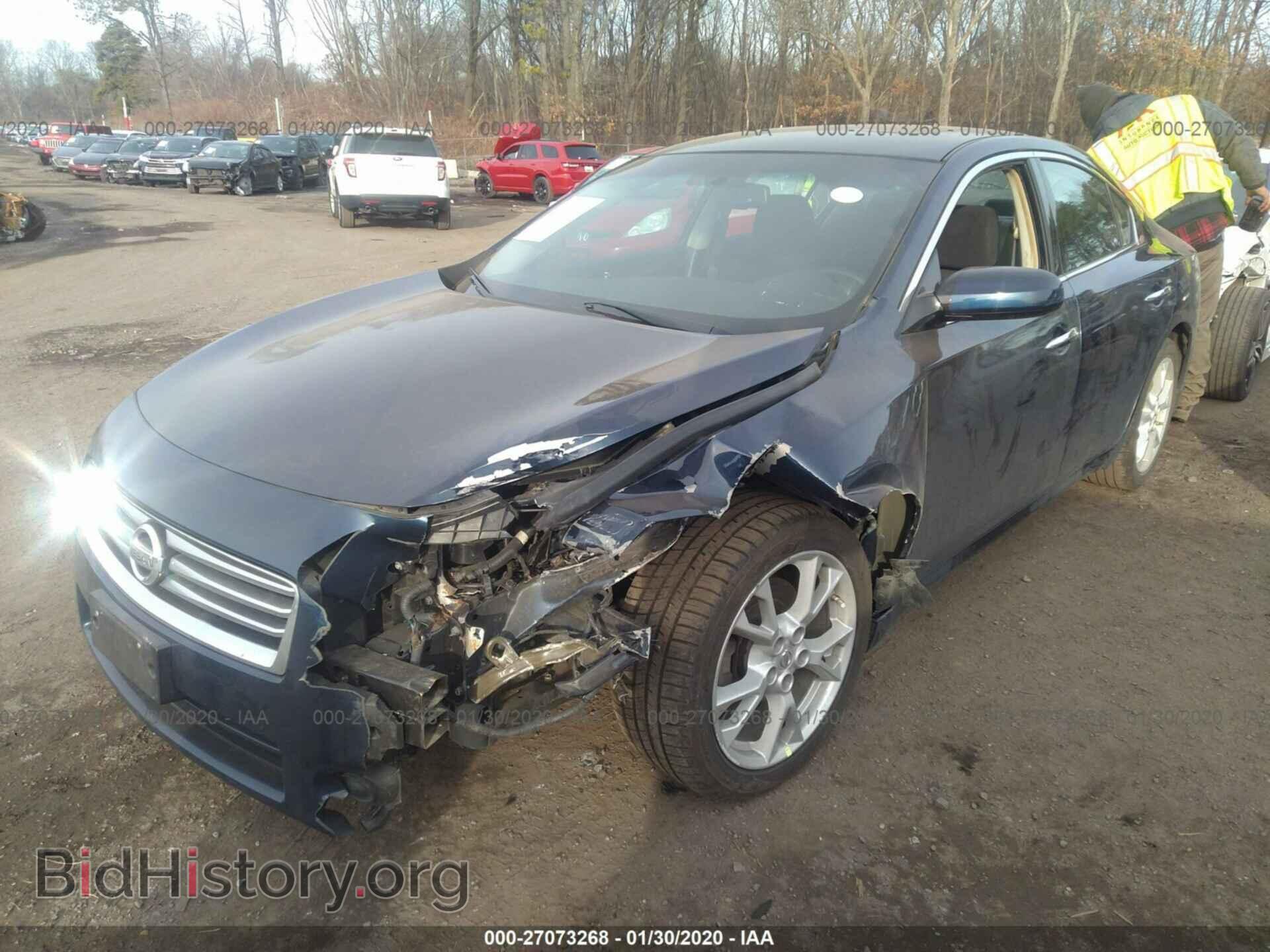 2014 NISSAN MAXIMA - VIN: 1N4AA5AP3EC473879 - Фото 2