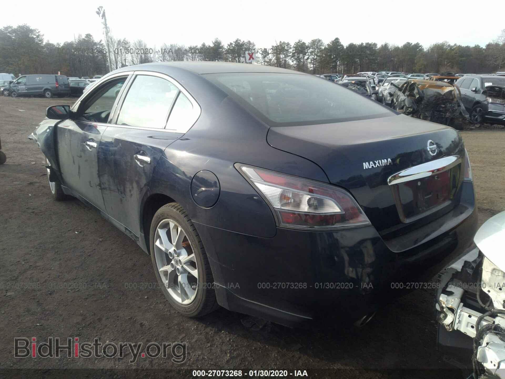 2014 NISSAN MAXIMA - VIN: 1N4AA5AP3EC473879 - Фото 3
