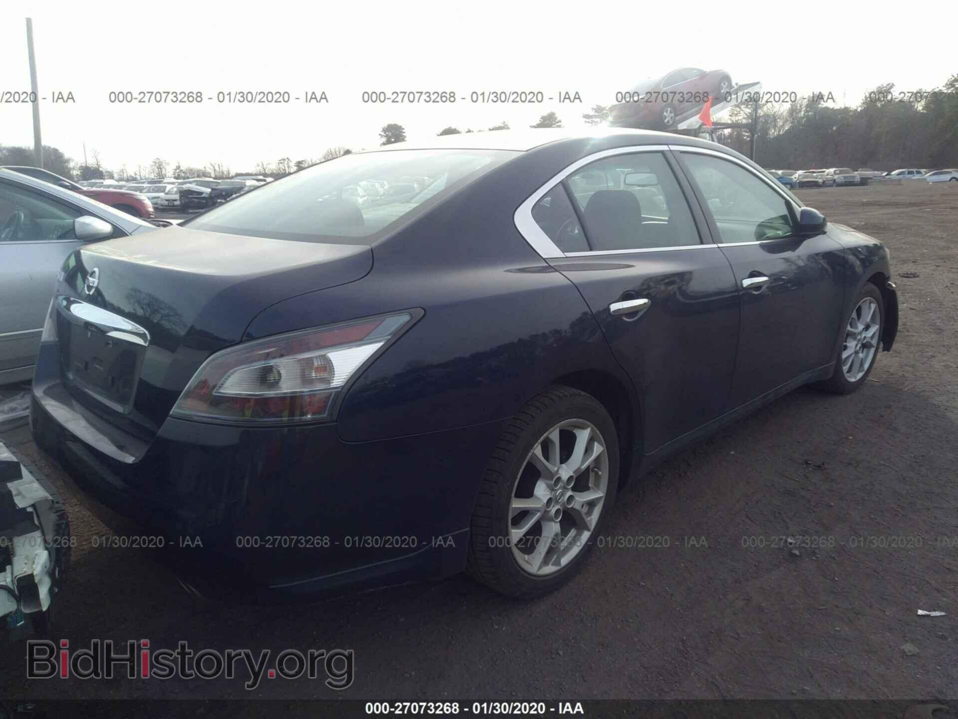 2014 NISSAN MAXIMA - VIN: 1N4AA5AP3EC473879 - Фото 4
