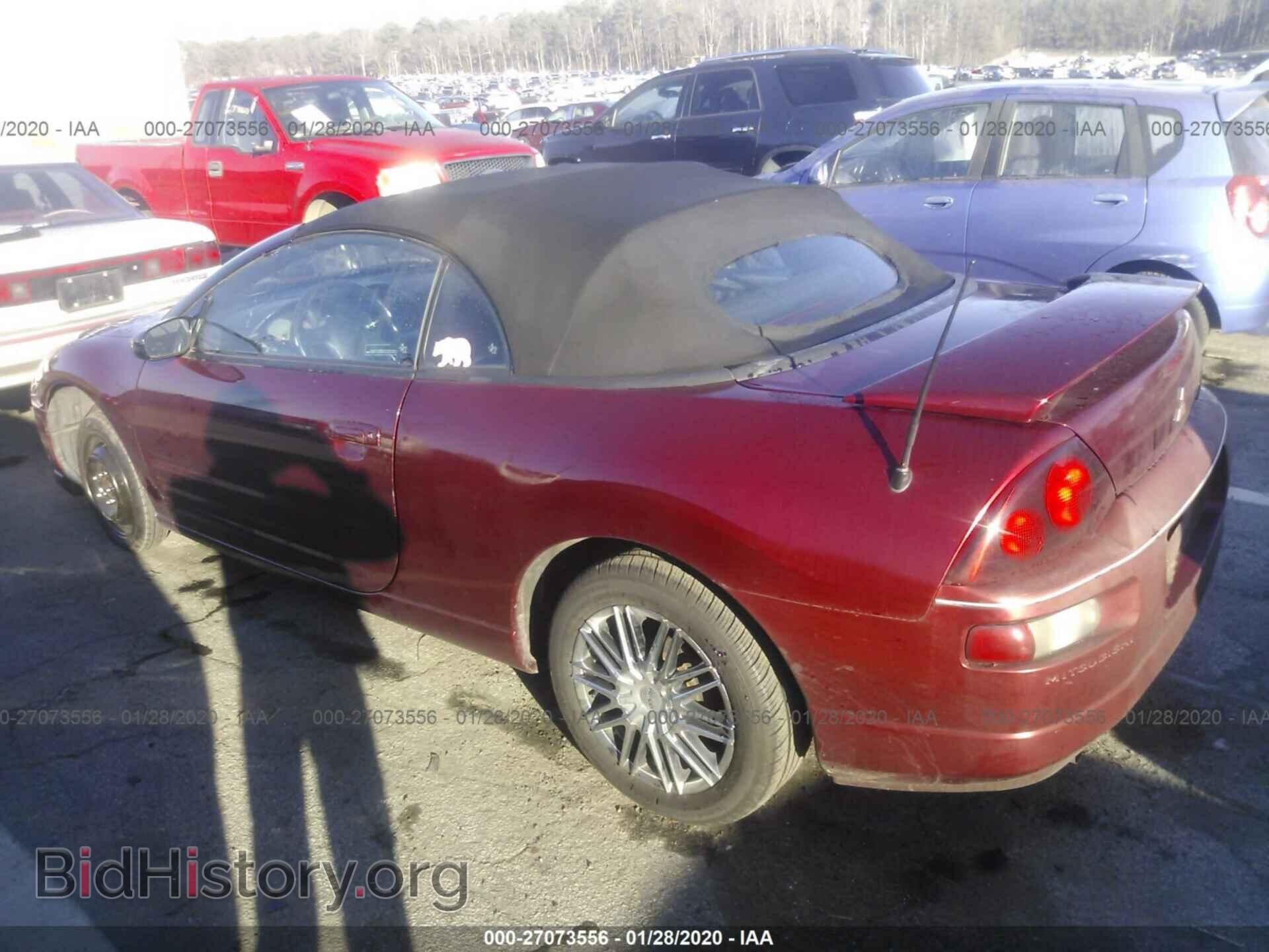 2001 MITSUBISHI ECLIPSE - VIN: 4A3AE35G21E002024 - Фото 3