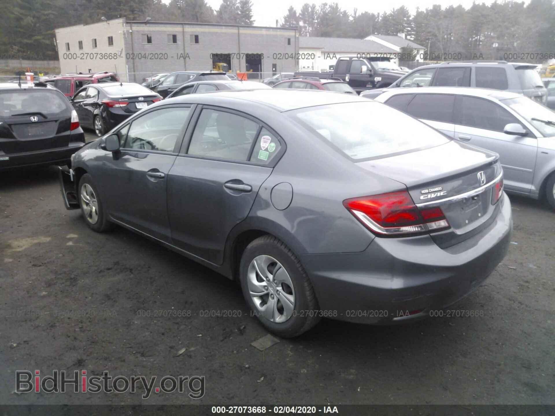 2013 HONDA CIVIC - VIN: 2HGFB2F52DH538897 - Фото 3