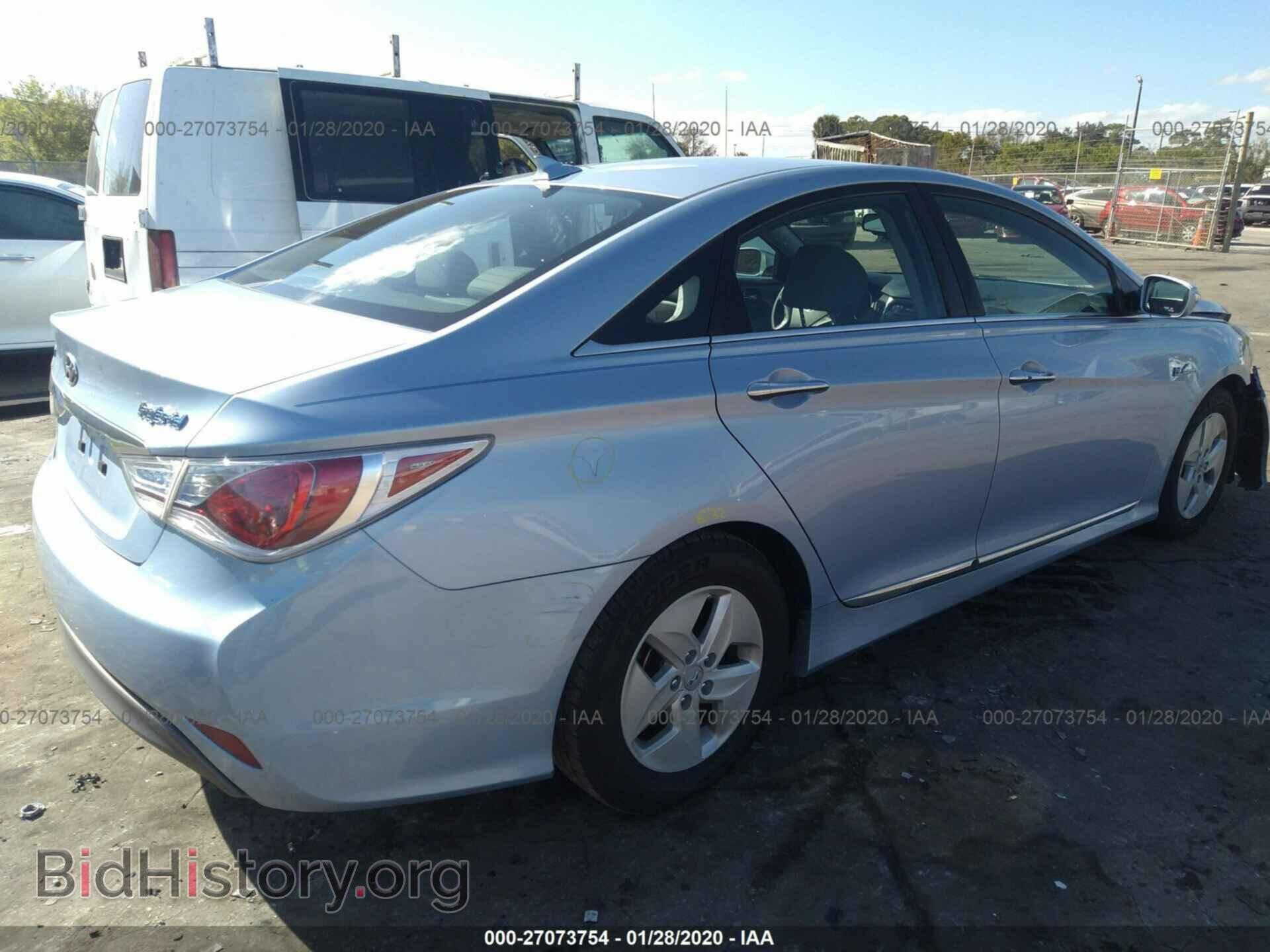 2012 HYUNDAI SONATA - VIN: KMHEC4A44CA030828 - Фото 4