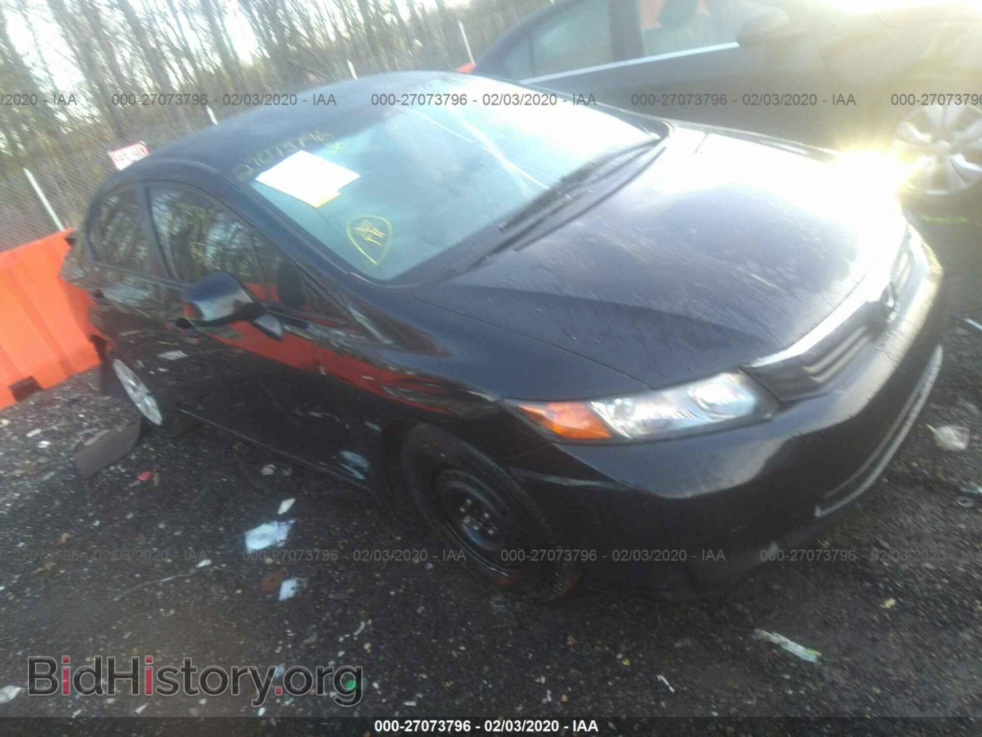 Photo 2HGFB2F53CH611922 - HONDA CIVIC 2012