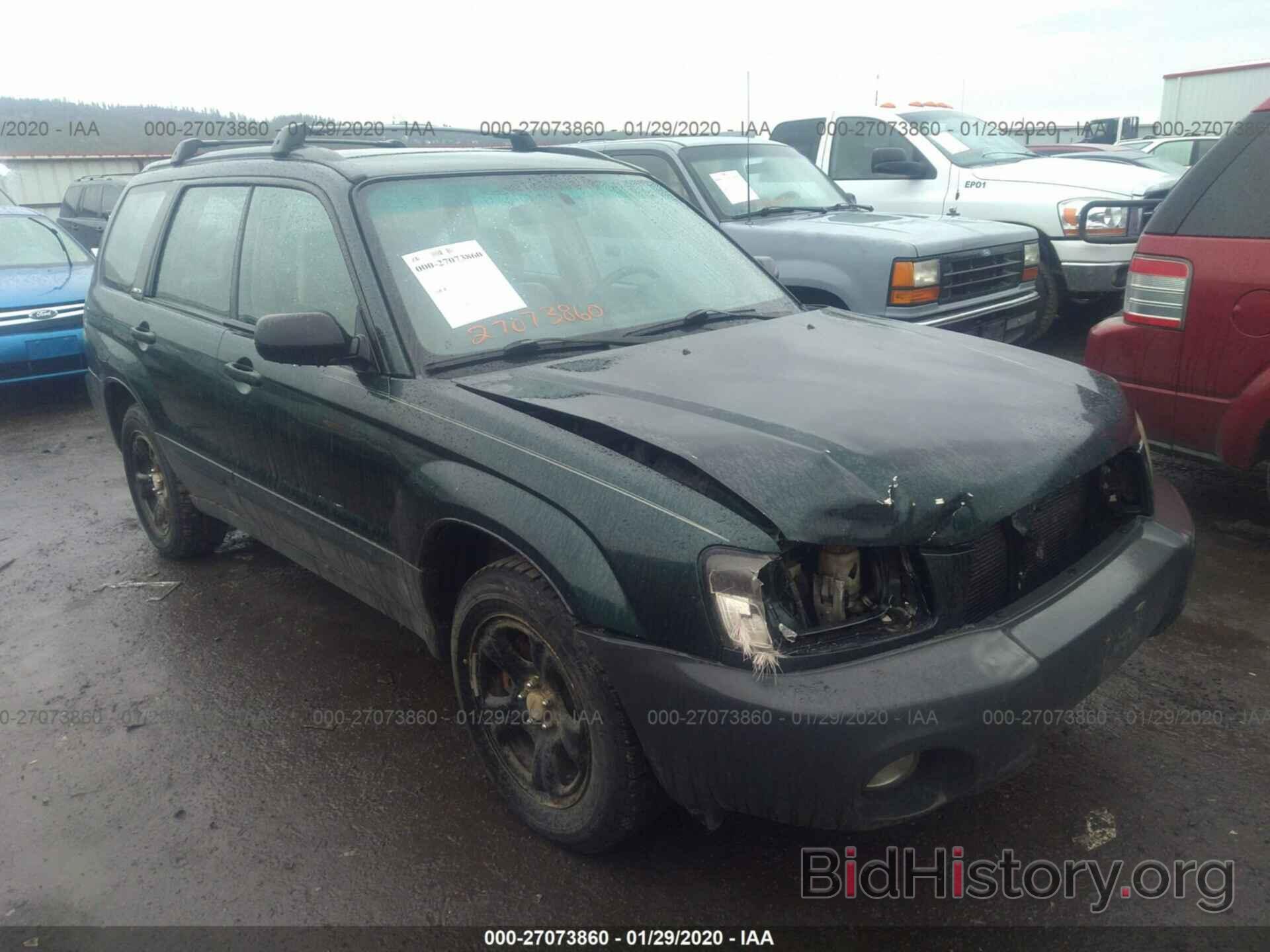 Photo JF1SG63663H739473 - SUBARU FORESTER 2003