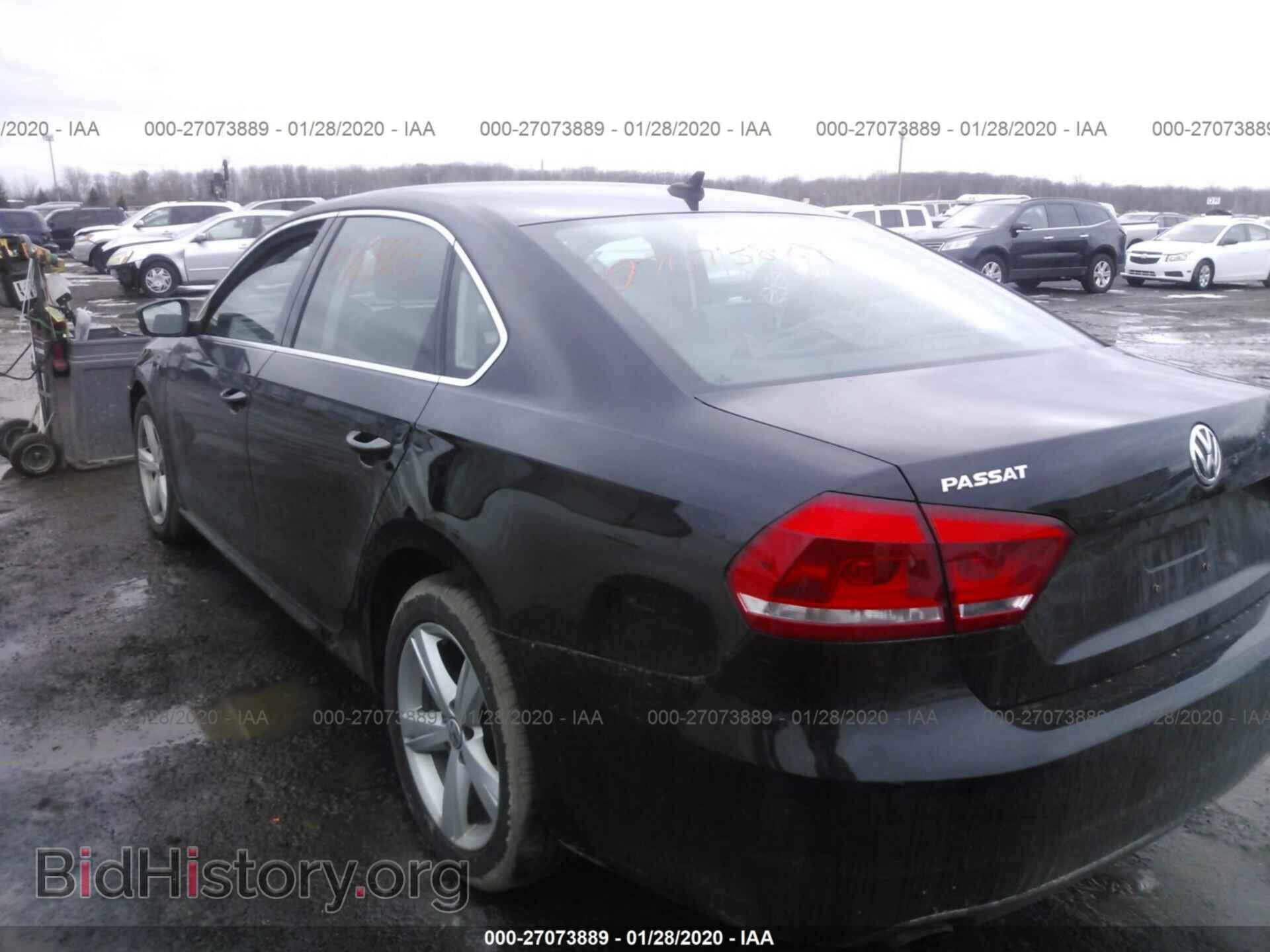 2013 VOLKSWAGEN PASSAT - VIN: 1VWBP7A37DC090657 - Фото 3