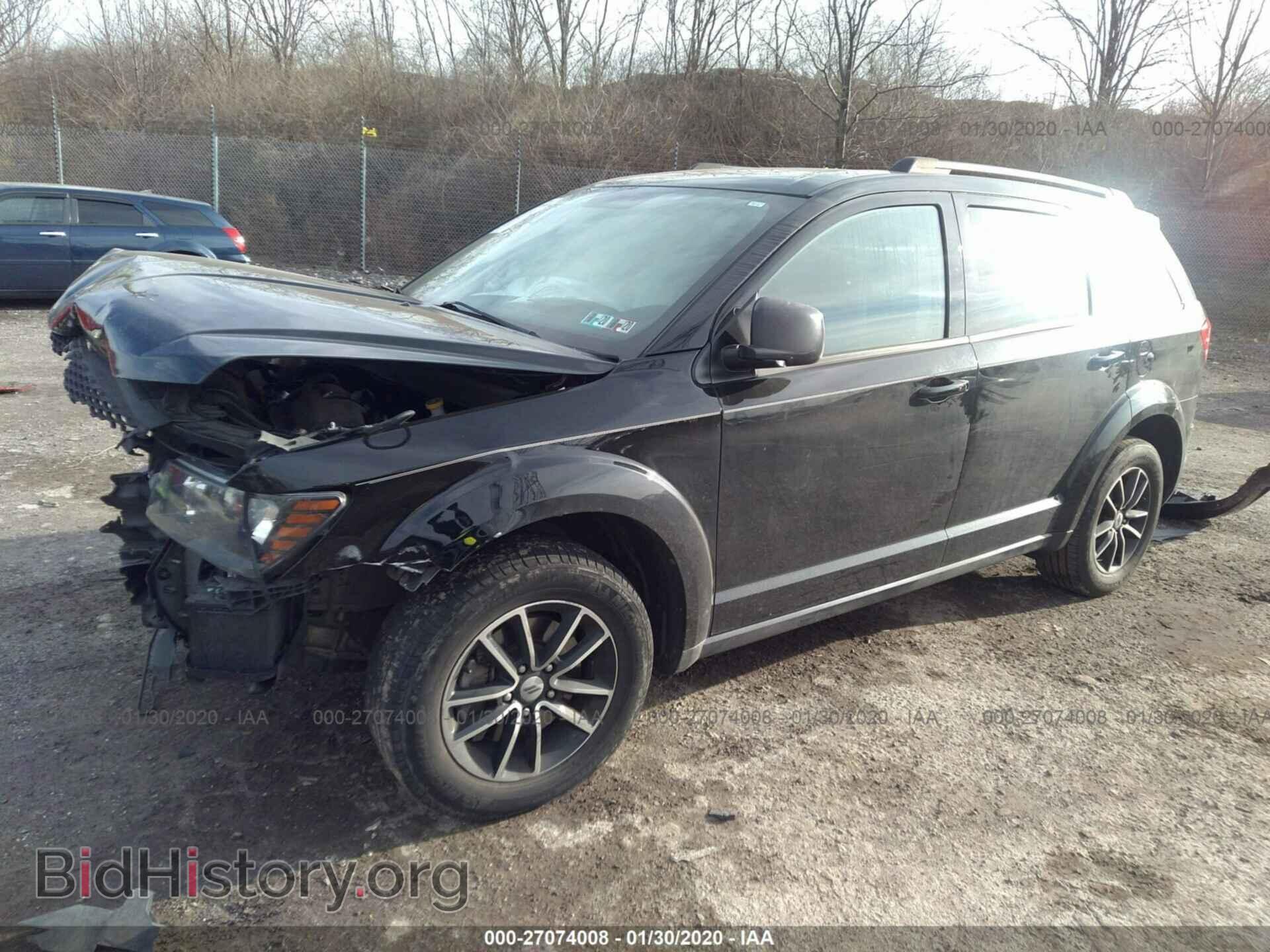 2018 DODGE JOURNEY - VIN: 3C4PDCAB7JT276653 - Фото 2