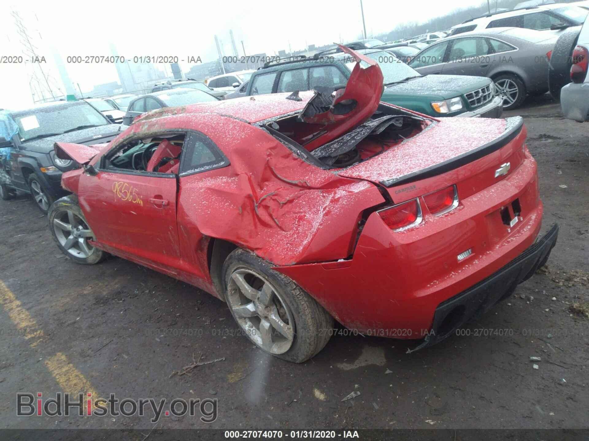 2011 CHEVROLET CAMARO - VIN: 2G1FC1ED7B9126487 - Фото 3
