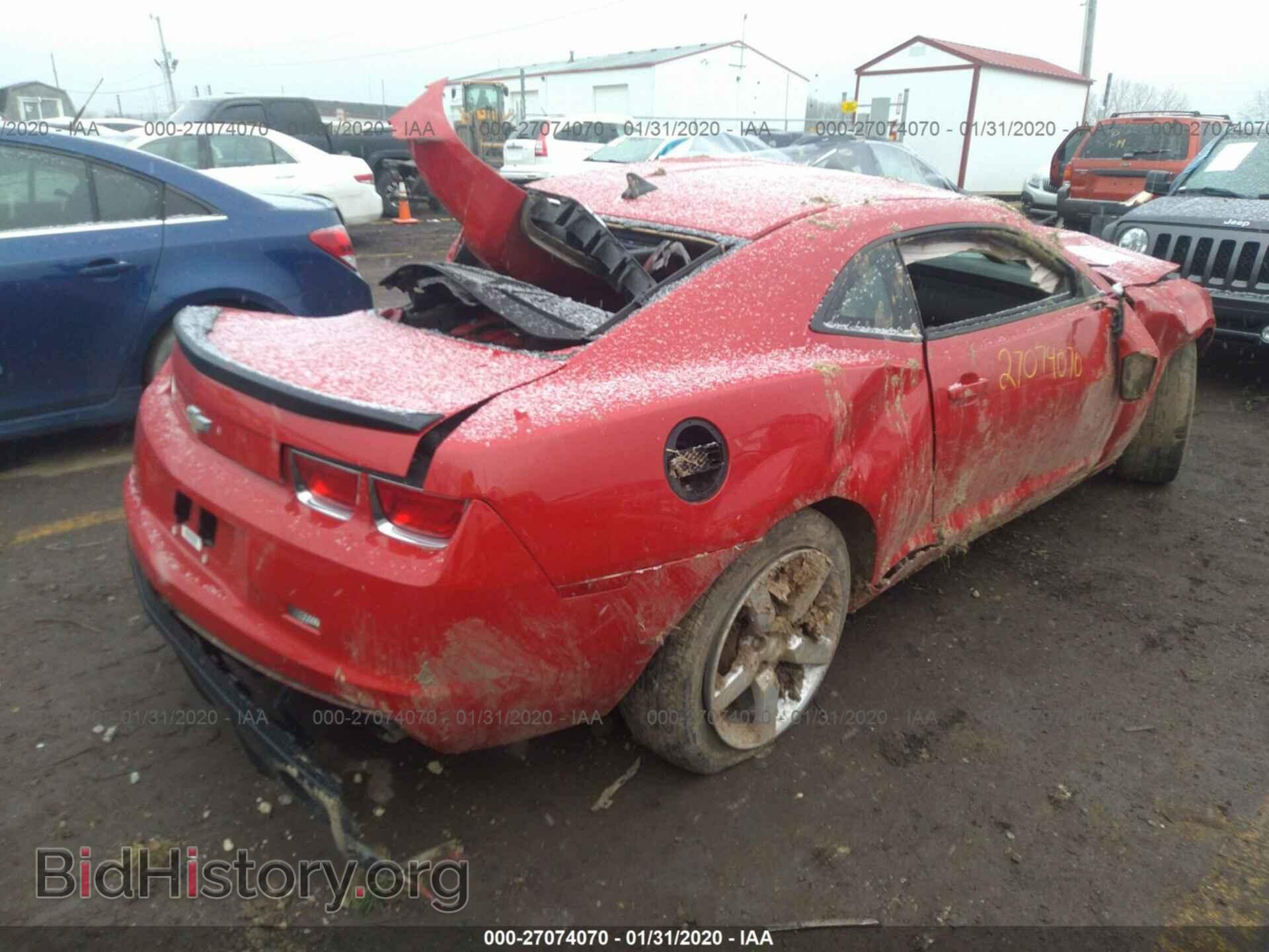 2011 CHEVROLET CAMARO - VIN: 2G1FC1ED7B9126487 - Фото 4