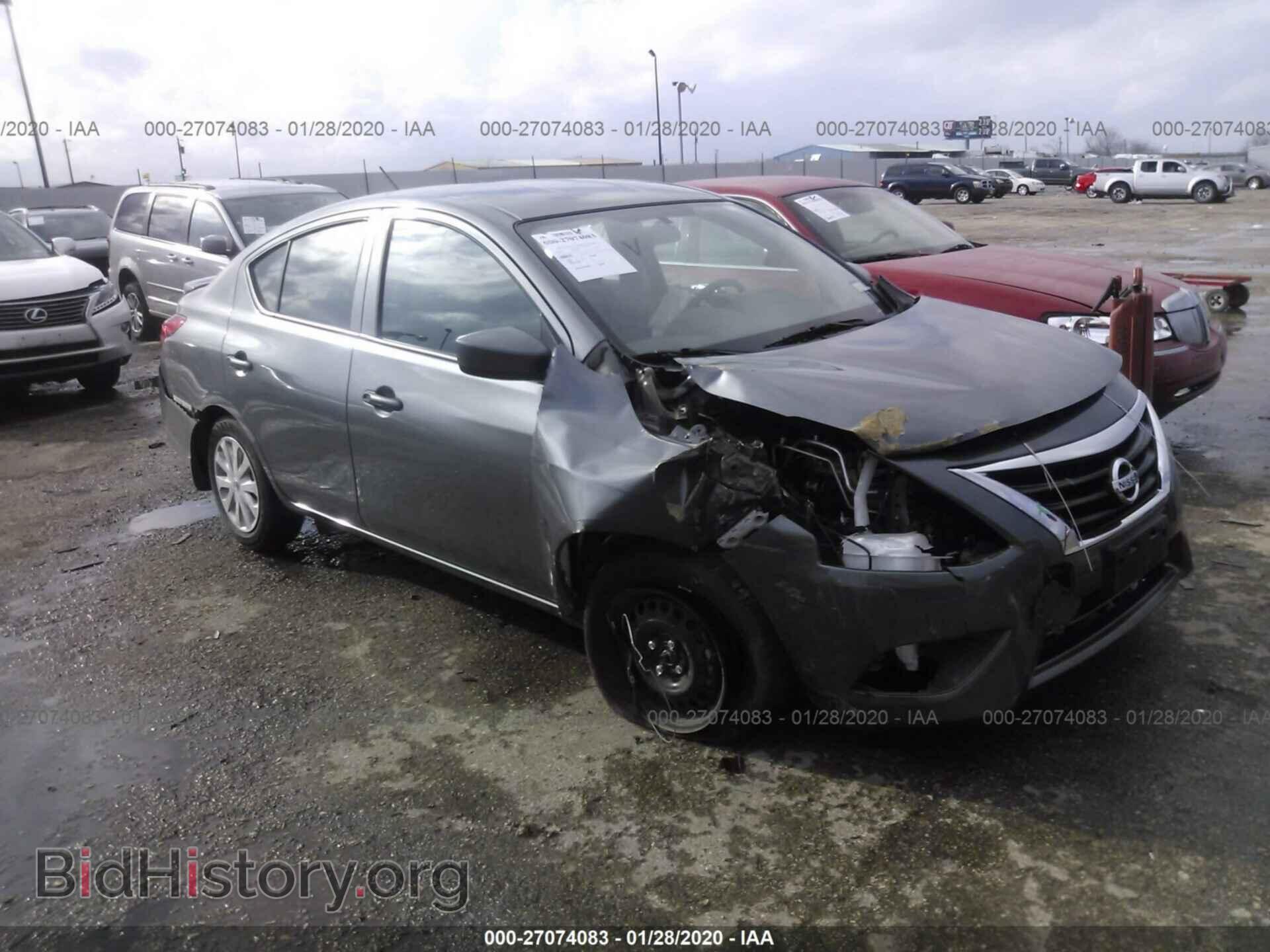 Фотография 3N1CN7AP3KL837076 - NISSAN VERSA 2019