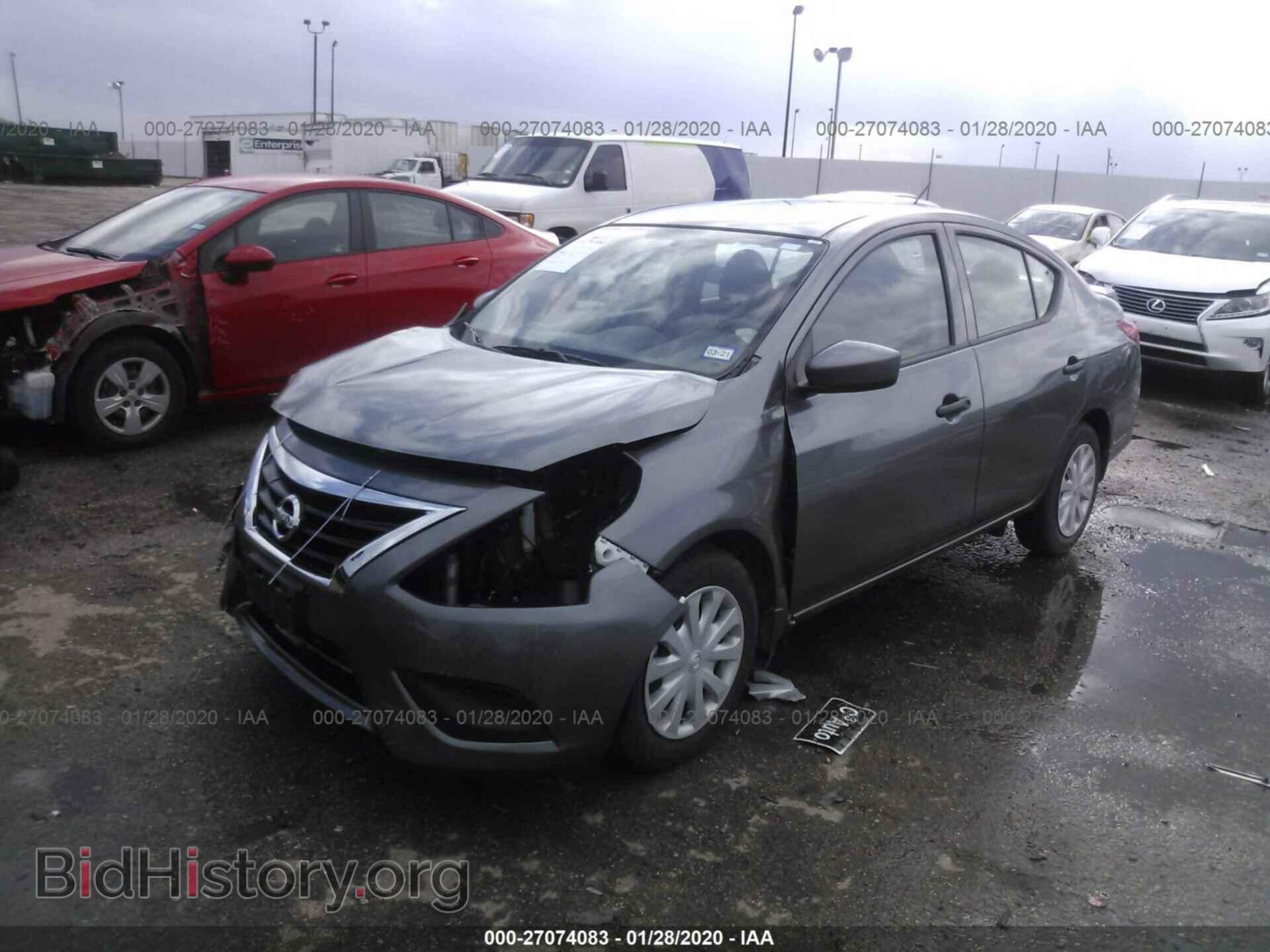 2019 NISSAN VERSA - VIN: 3N1CN7AP3KL837076 - Фото 2