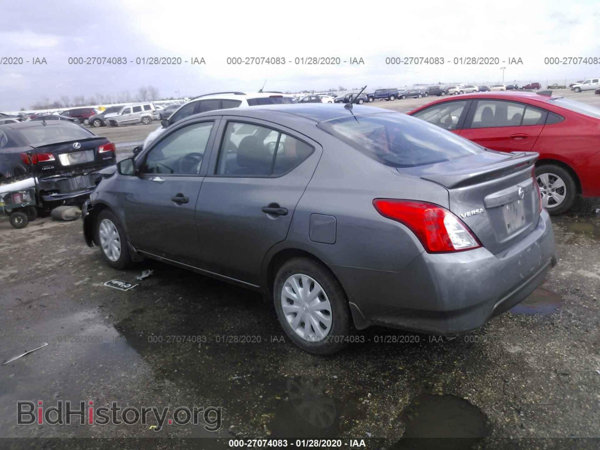 2019 NISSAN VERSA - VIN: 3N1CN7AP3KL837076 - Фото 3