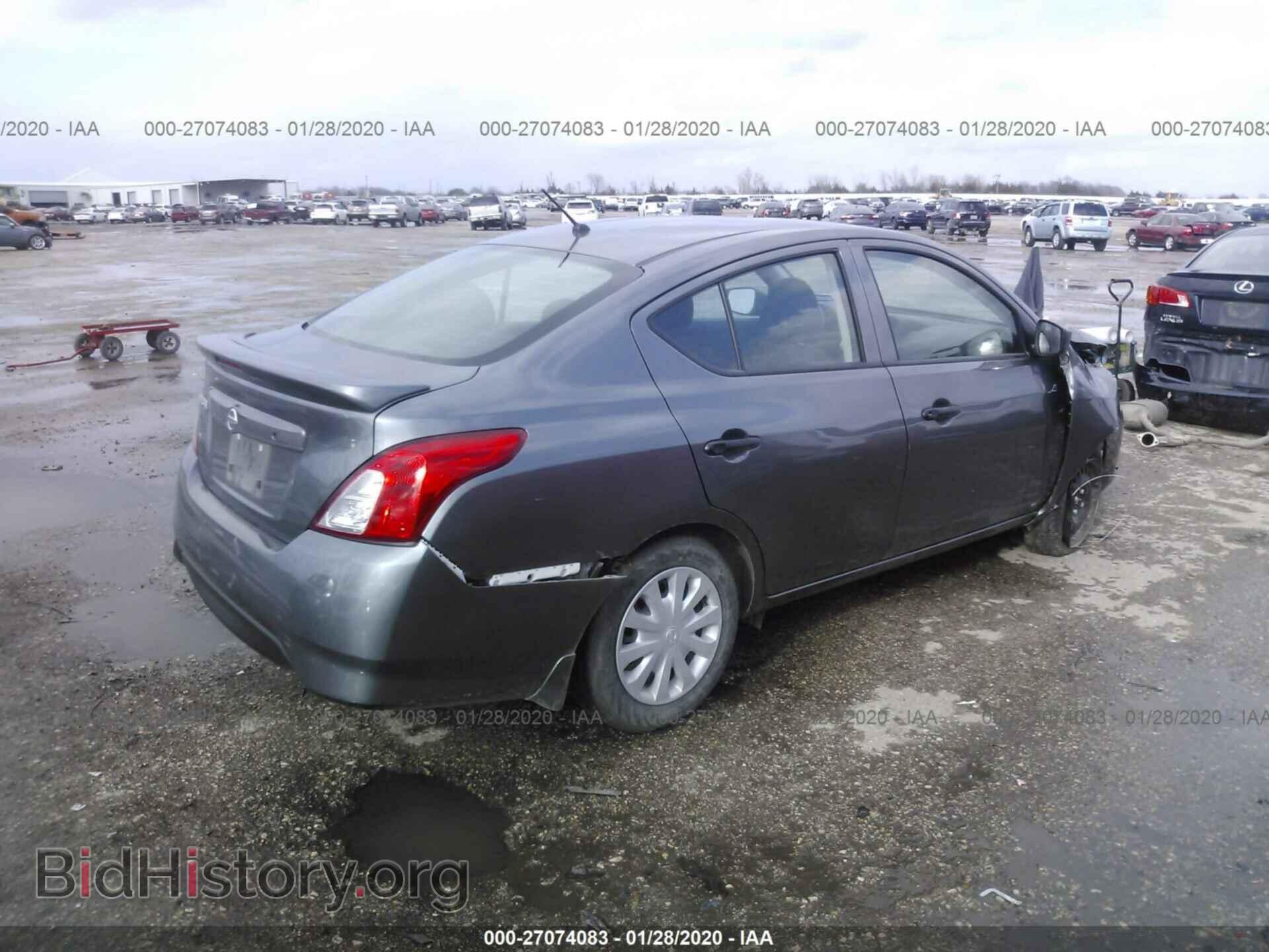 2019 NISSAN VERSA - VIN: 3N1CN7AP3KL837076 - Фото 4