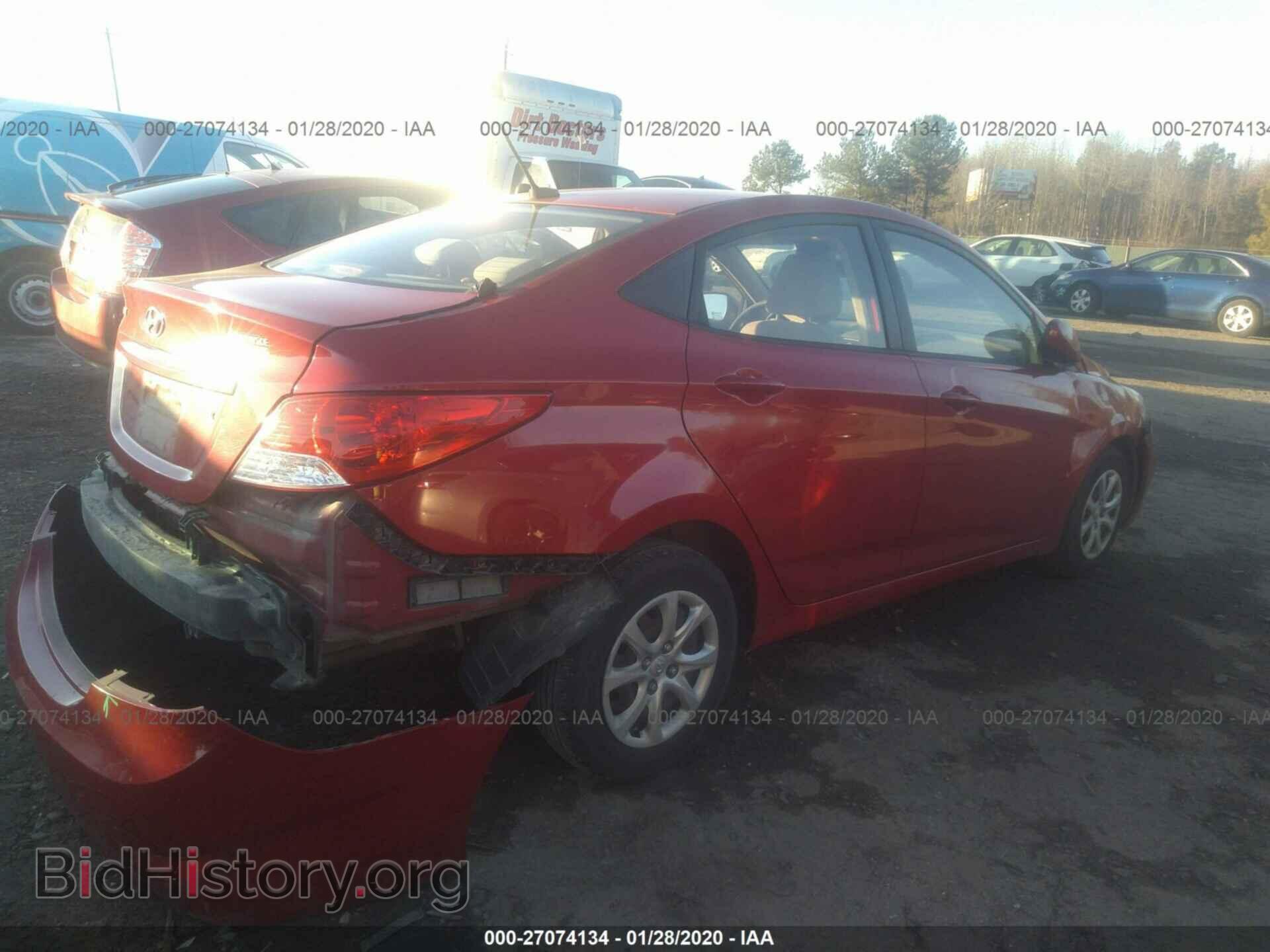 2013 HYUNDAI ACCENT - VIN: KMHCT4AE5DU464286 - Photo 4