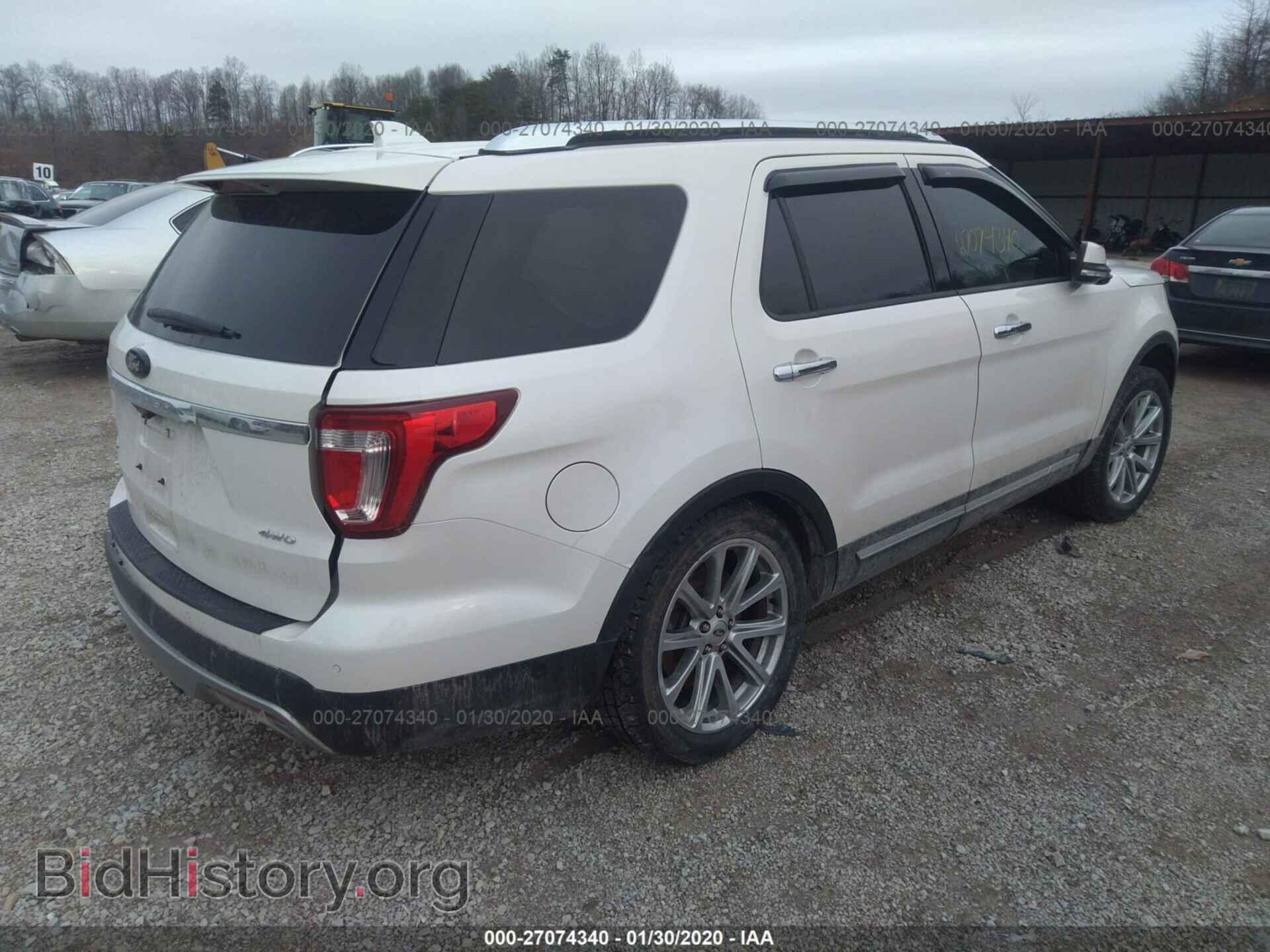 2017 FORD EXPLORER - VIN: 1FM5K8F87HGA06629 - Фото 4