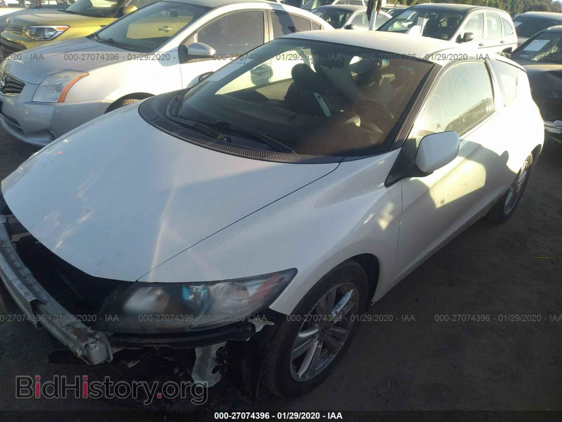 2012 HONDA CR-Z - VIN: JHMZF1D65CS002991 - Photo 2