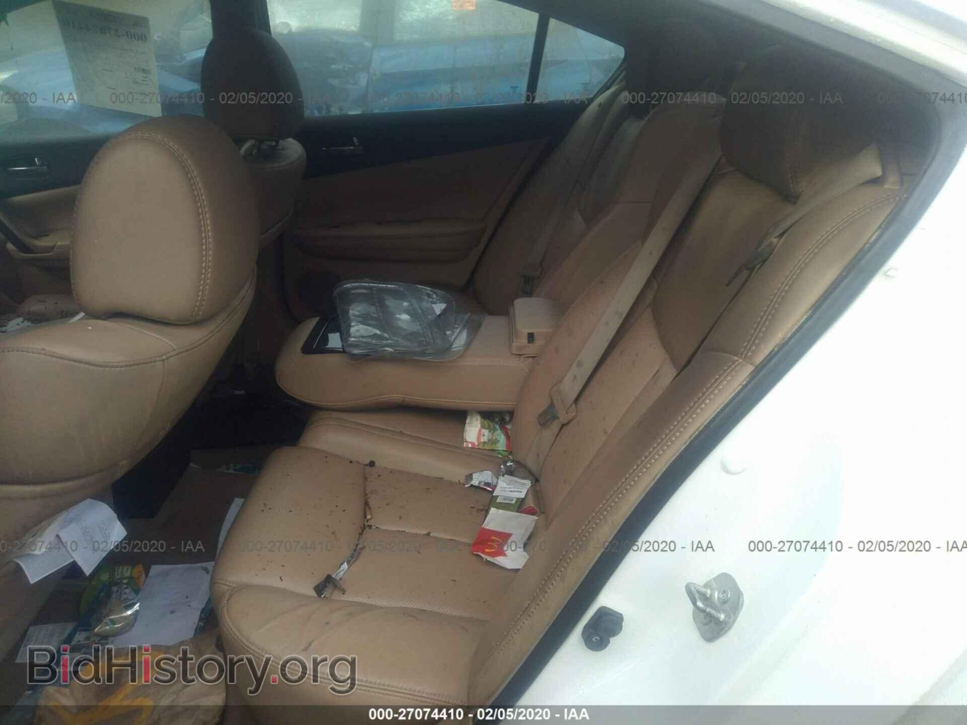 2011 NISSAN MAXIMA - VIN: 1N4AA5AP3BC812829 - Фото 8