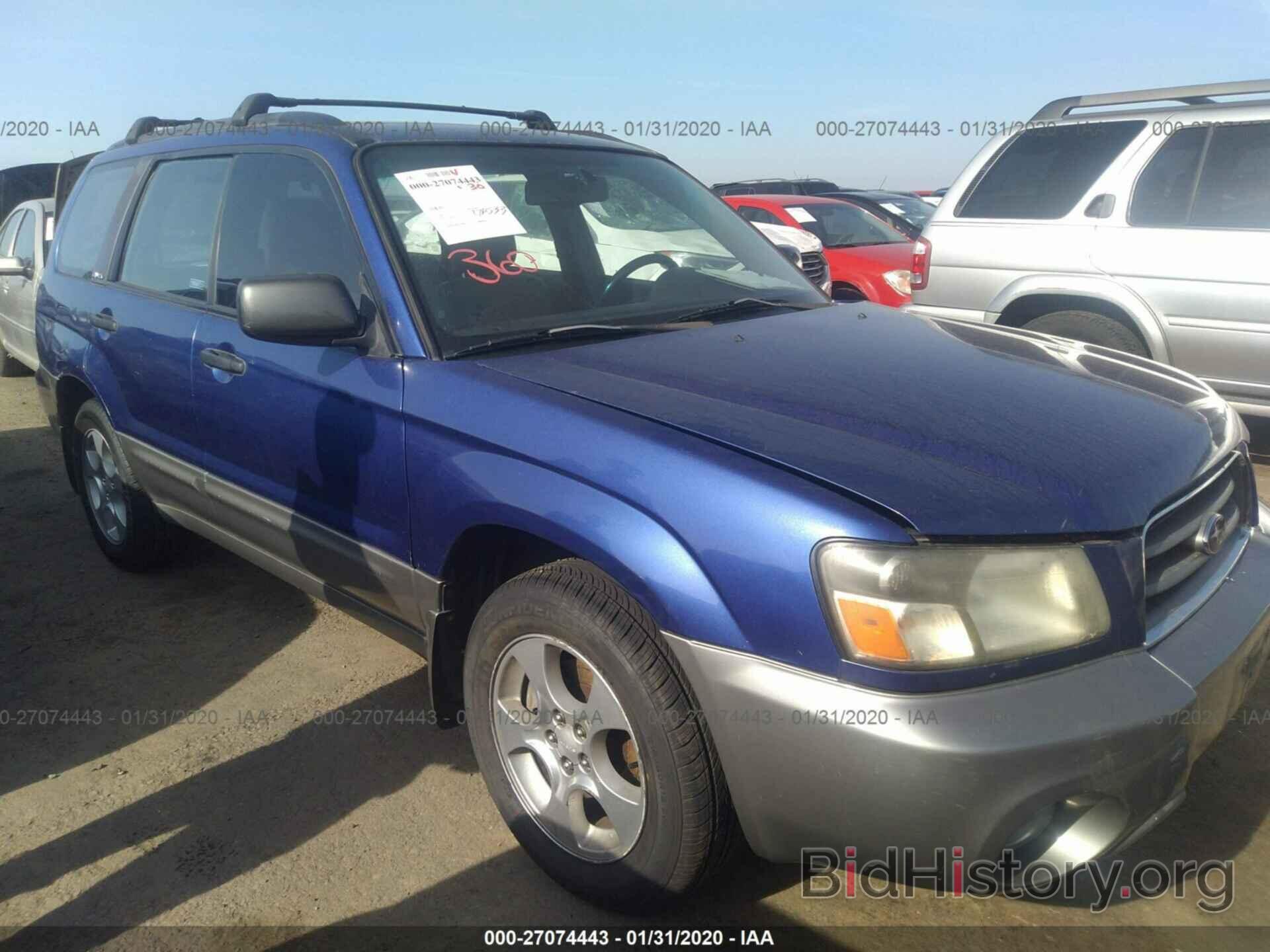 Photo JF1SG65693H703435 - SUBARU FORESTER 2003