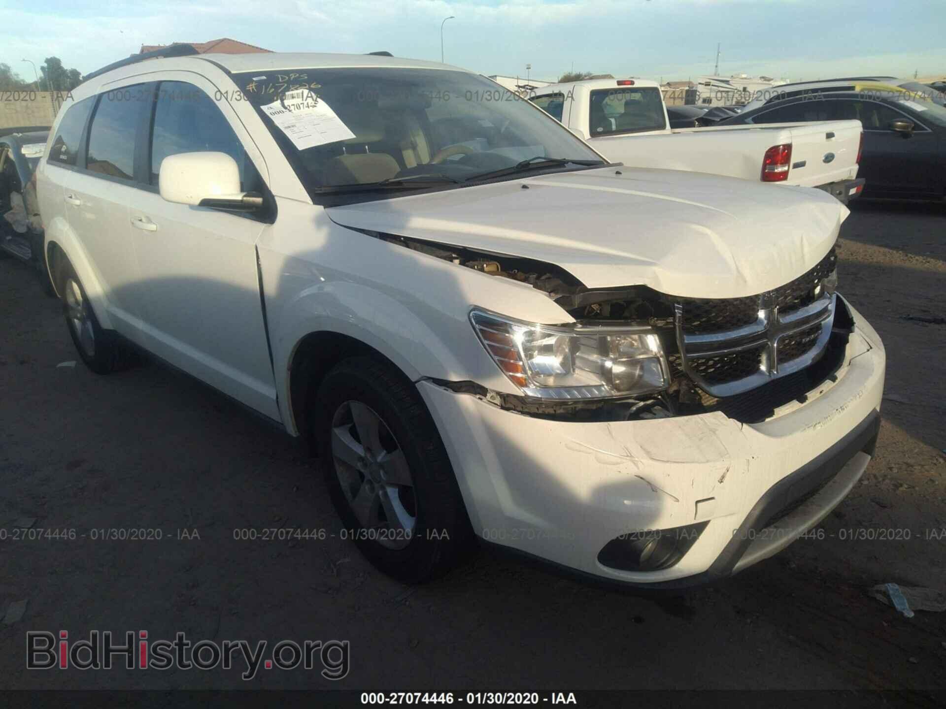 Photo 3C4PDCBG2CT202151 - DODGE JOURNEY 2012