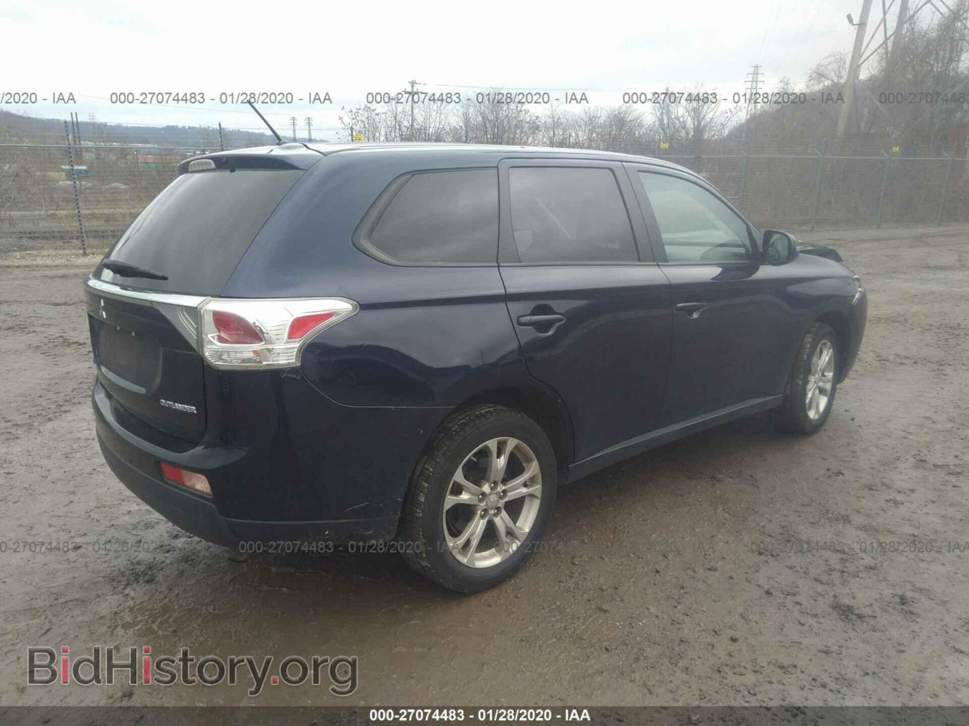 2014 MITSUBISHI OUTLANDER - VIN: JA4AZ3A32EZ015603 - Фото 4