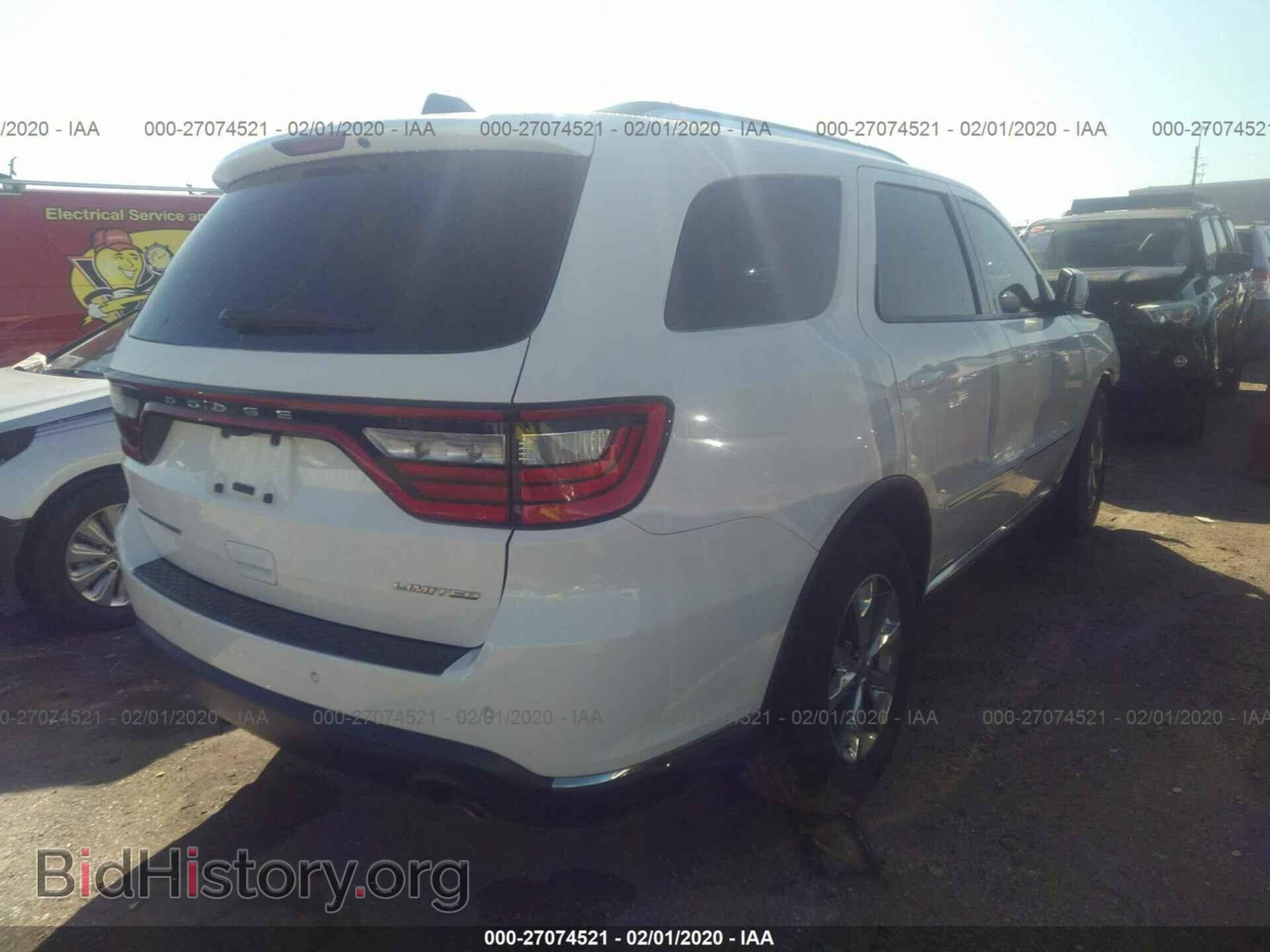 2015 DODGE DURANGO - VIN: 1C4SDHDTXFC770116 - Фото 4