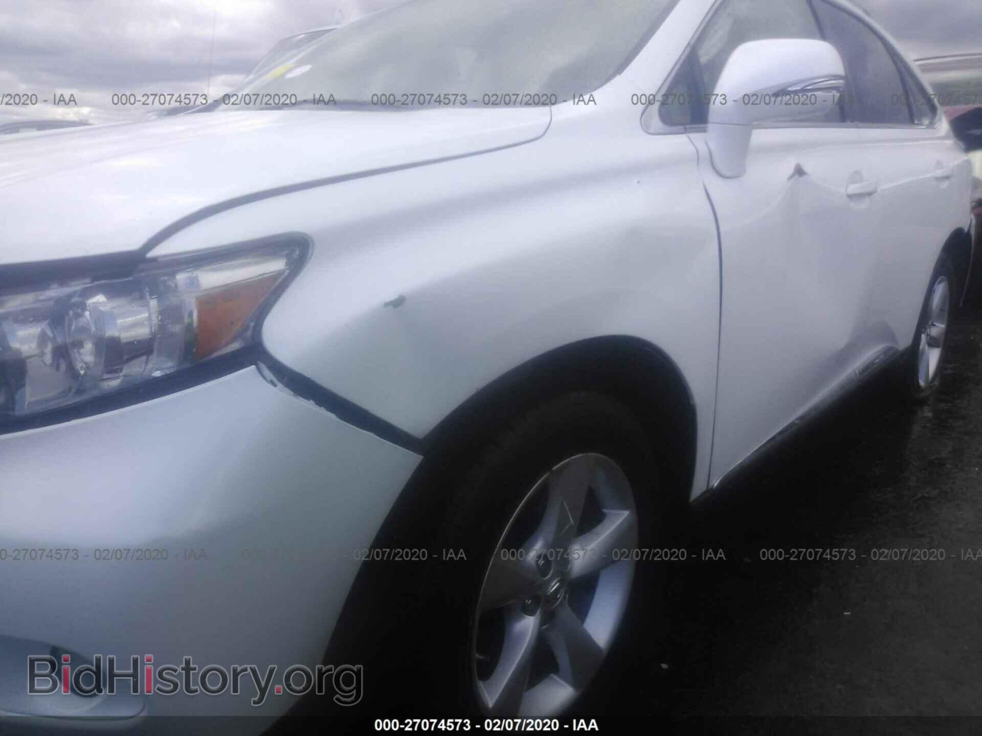 2010 LEXUS RX - VIN: 2T2BK1BAXAC029488 - Photo 6