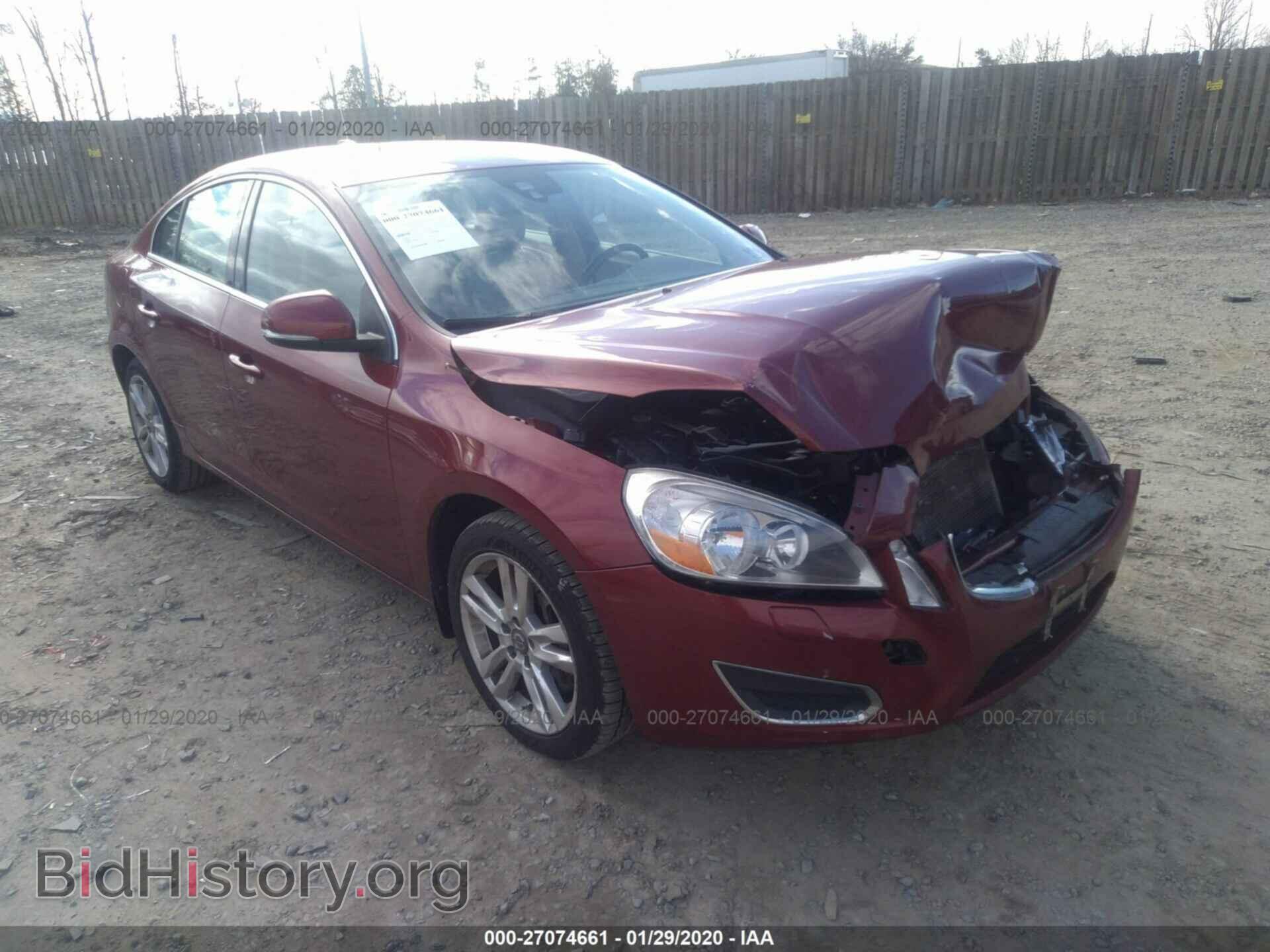Photo YV1622FS4C2095559 - VOLVO S60 2012