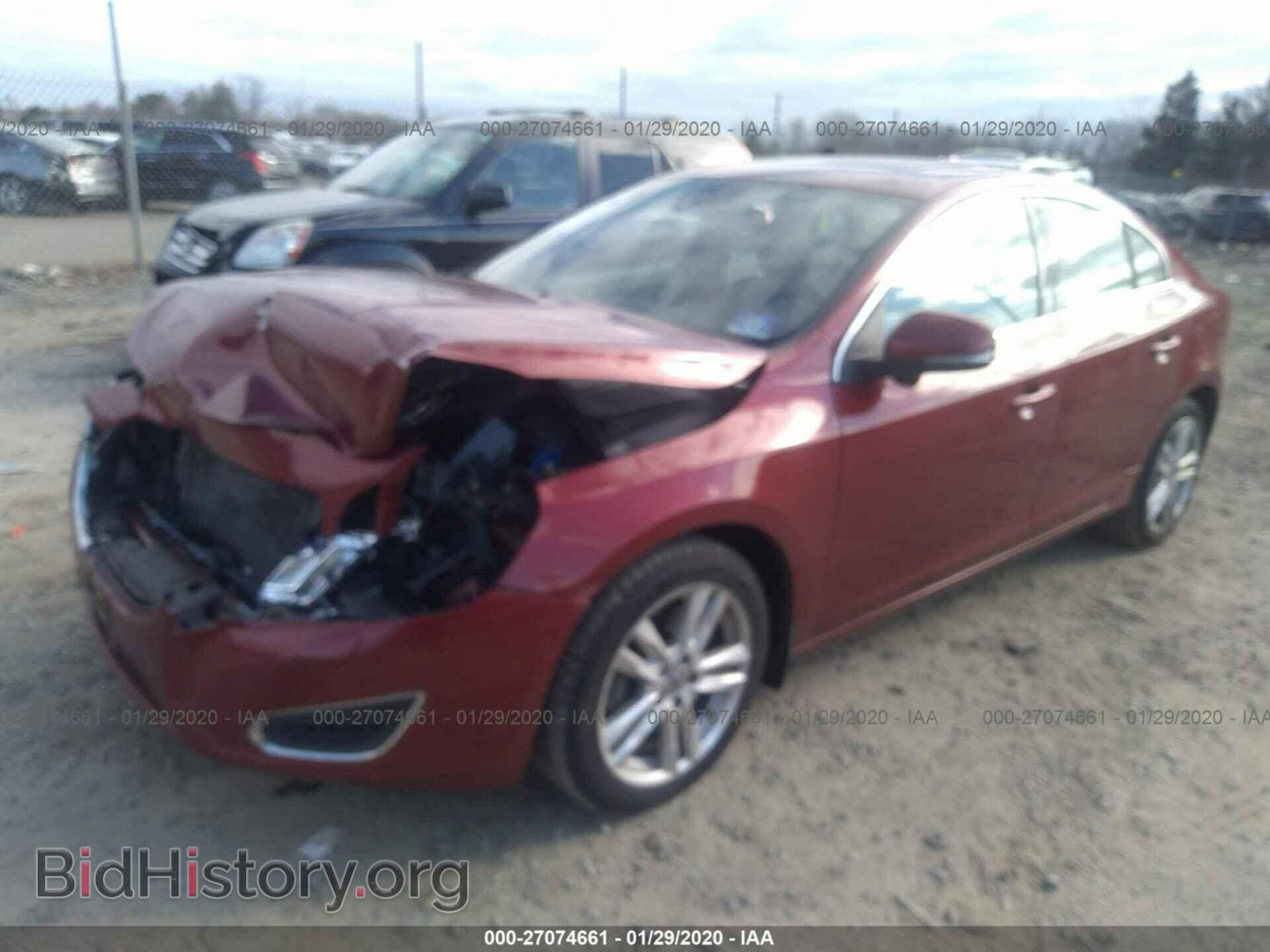 2012 VOLVO S60 - VIN: YV1622FS4C2095559 - Фото 2