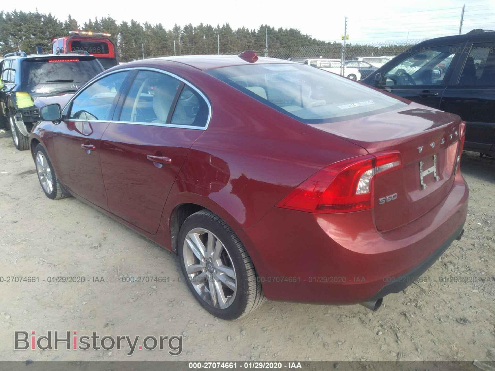 2012 VOLVO S60 - VIN: YV1622FS4C2095559 - Фото 3