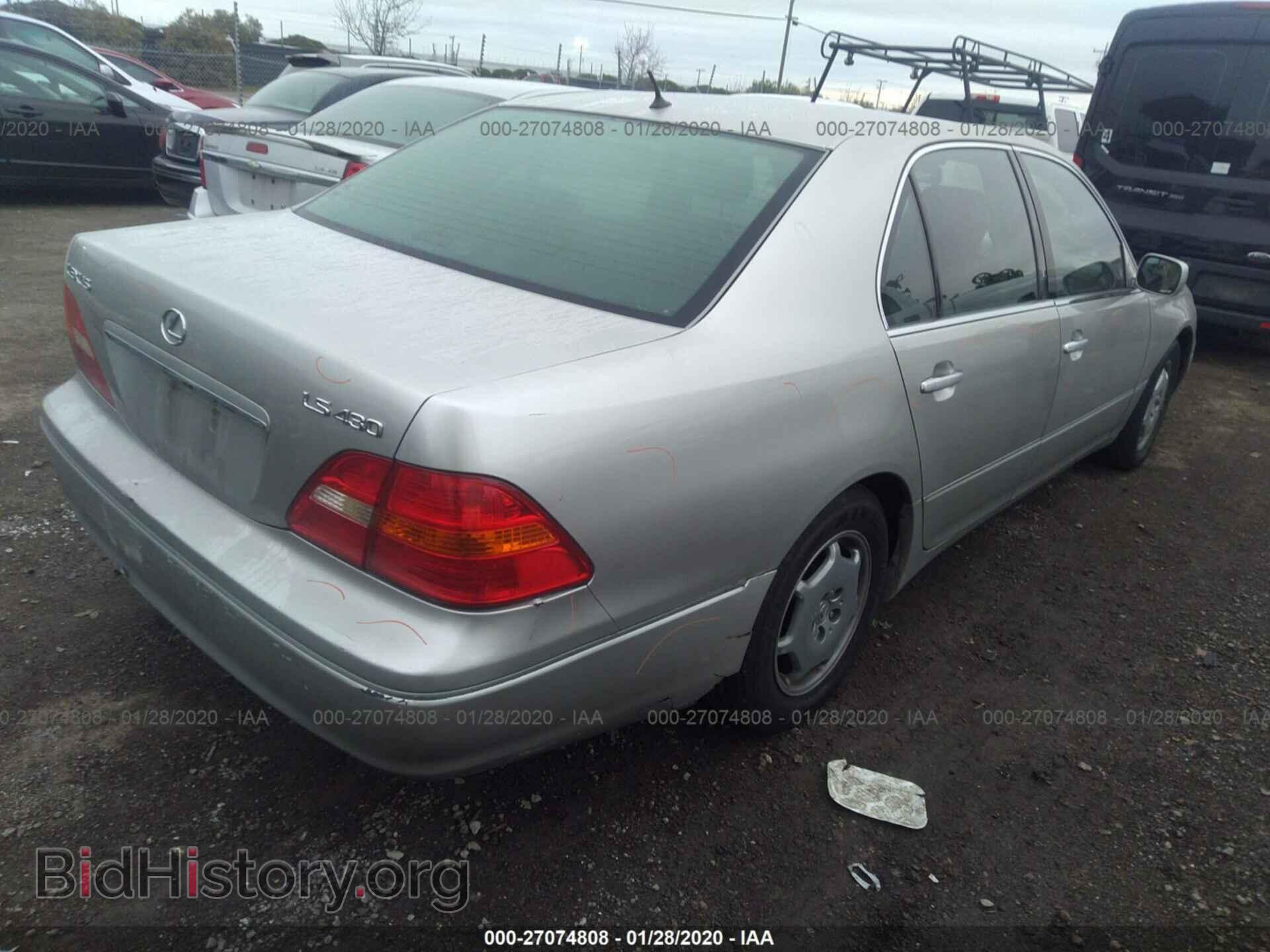 2002 LEXUS LS - VIN: JTHBN30F920073708 - Photo 4