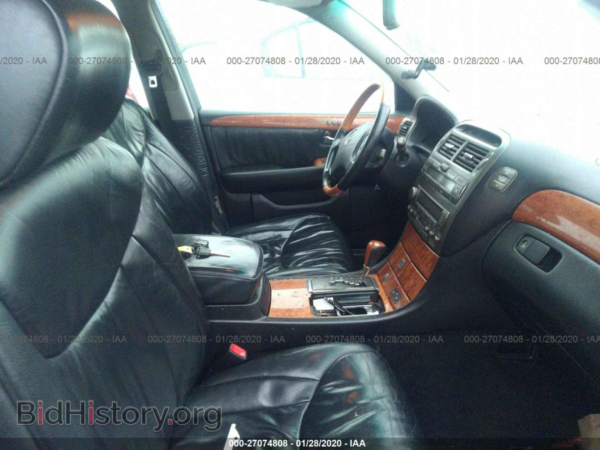 2002 LEXUS LS - VIN: JTHBN30F920073708 - Photo 5