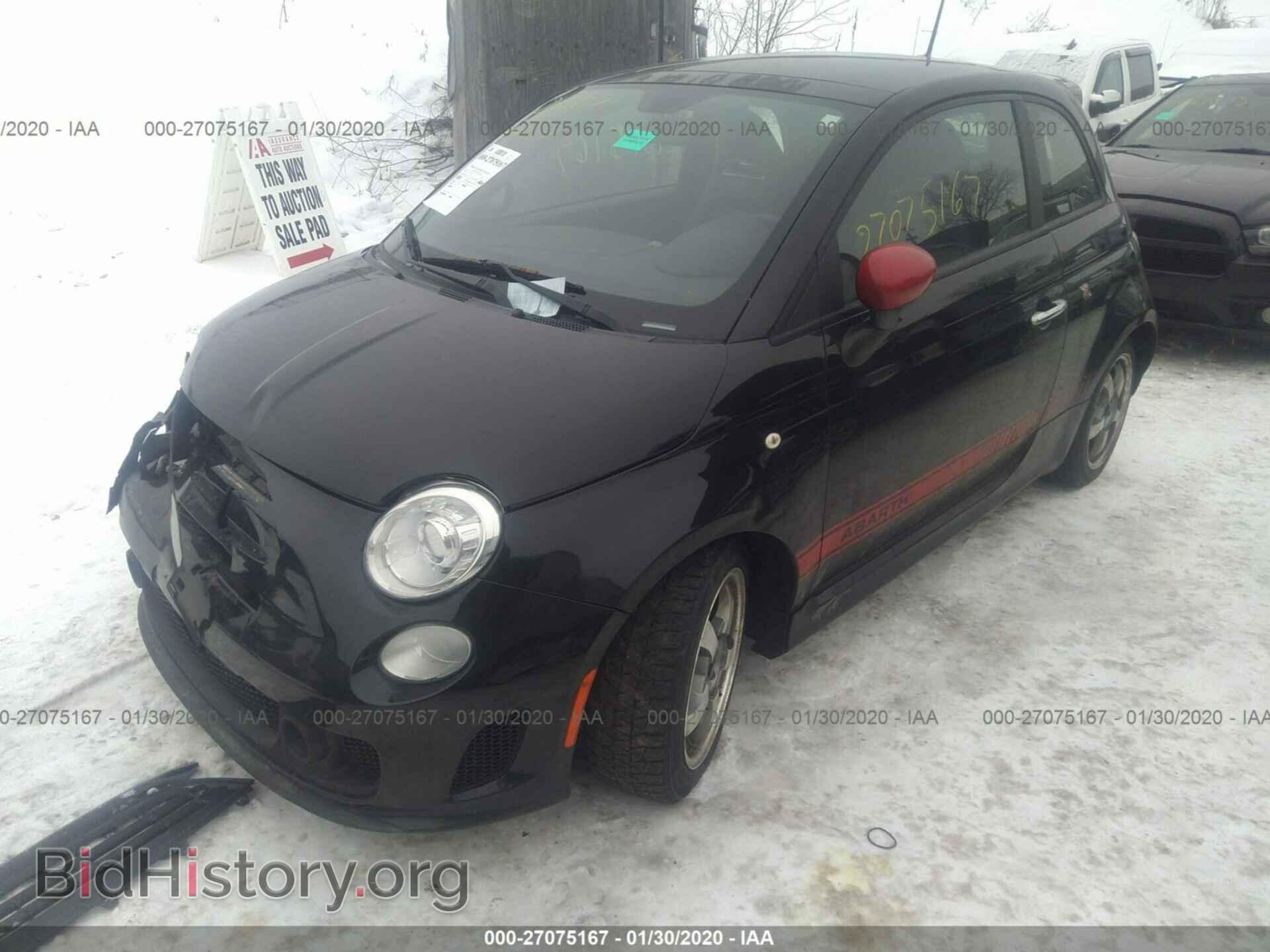2012 FIAT 500 - VIN: 3C3CFFFH3CT339505 - Фото 2