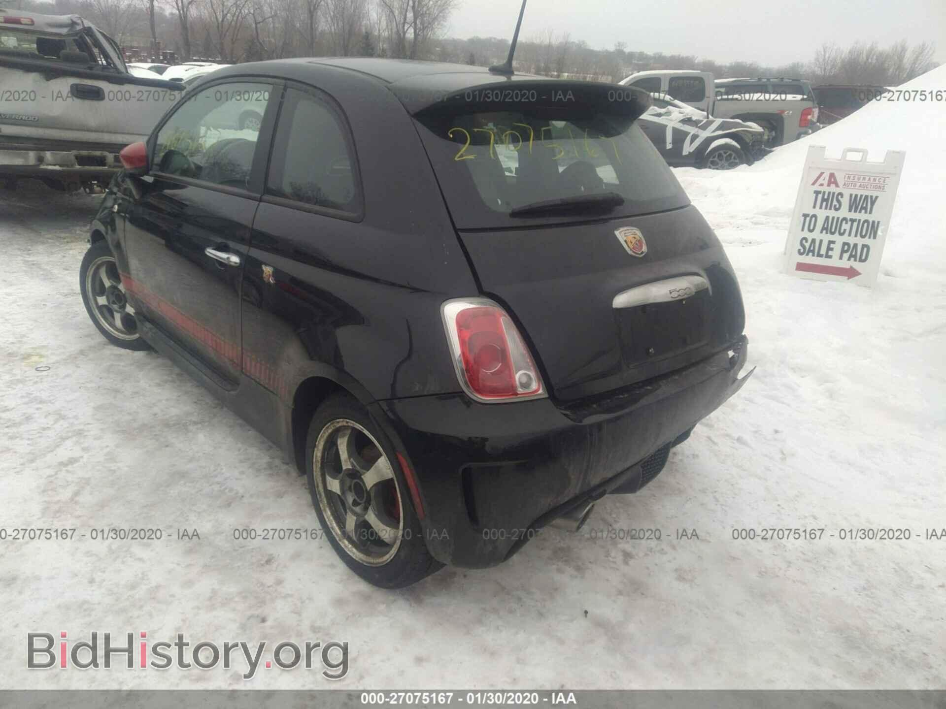 2012 FIAT 500 - VIN: 3C3CFFFH3CT339505 - Фото 3