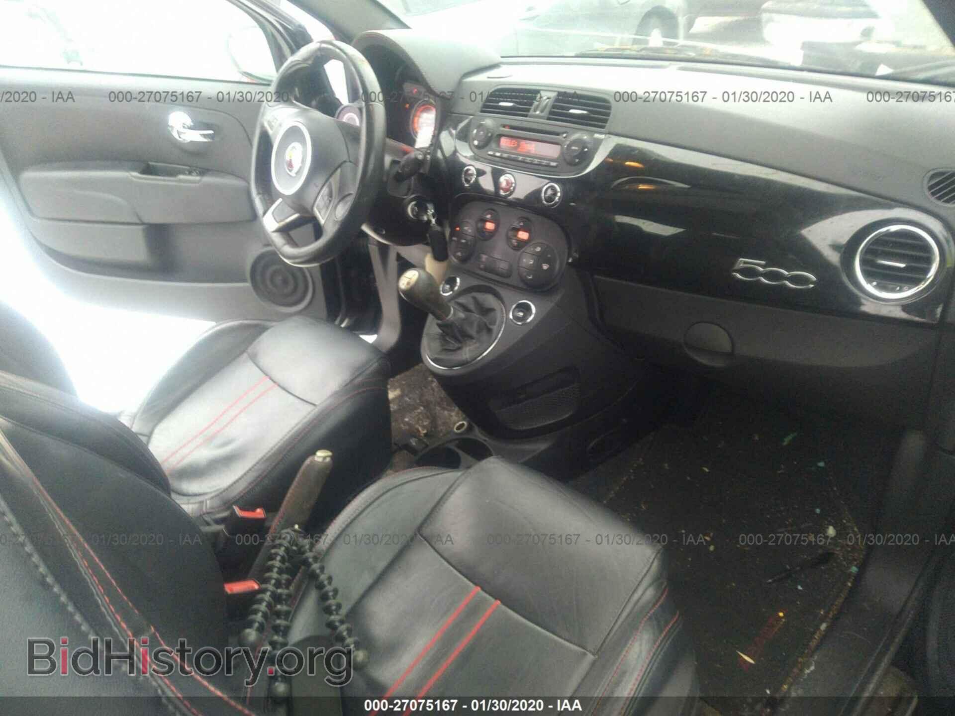 2012 FIAT 500 - VIN: 3C3CFFFH3CT339505 - Фото 5