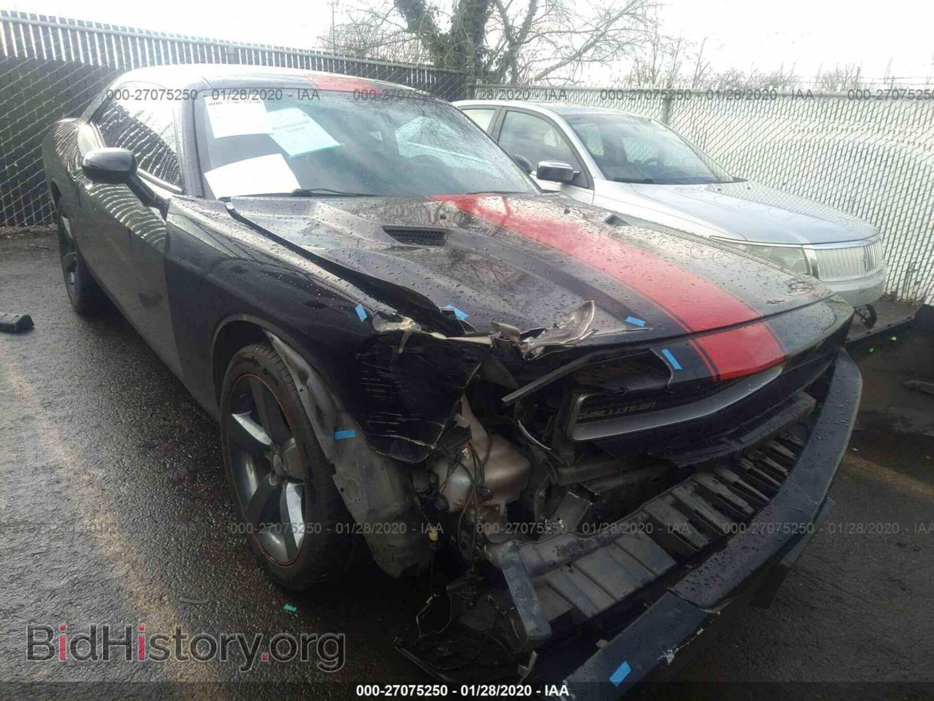 Photo 2C3CDYAG3DH549435 - DODGE CHALLENGER 2013