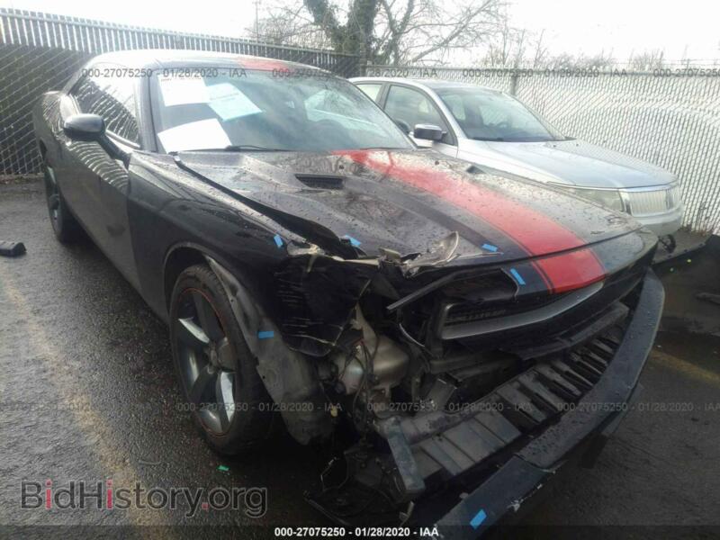 2013 Dodge CHALLENGER SXT (VIN 2C3CDYAG3DH549435) — photo 1 of 11, IAAI, damage: front end