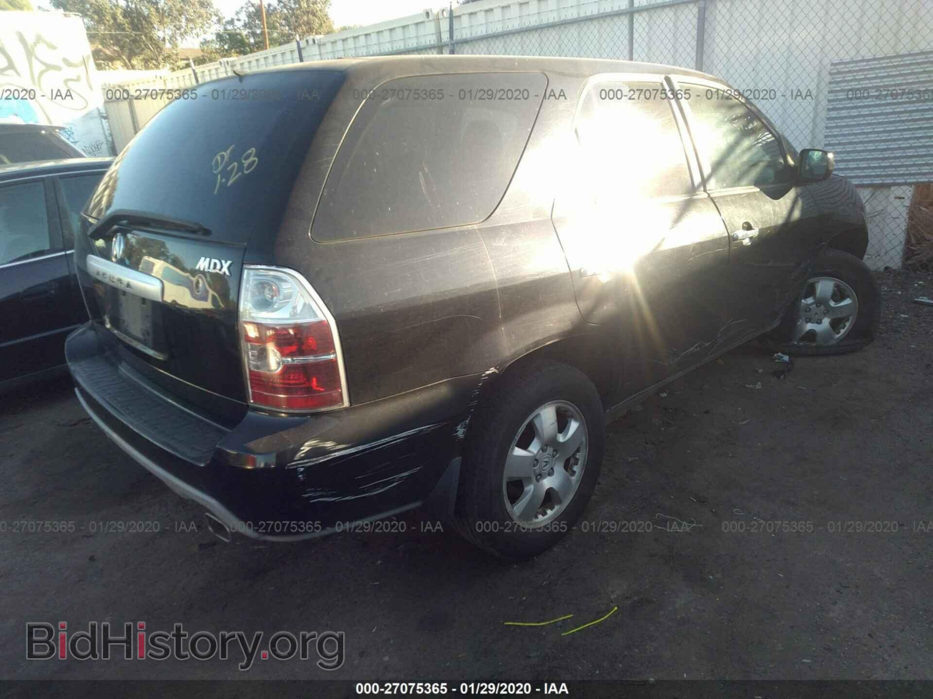 2006 ACURA MDX - VIN: 2HNYD18236H551332 - Фото 4